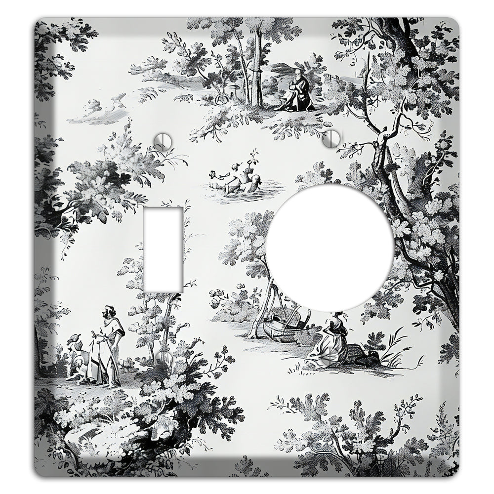 Pastoral Whisper Toggle / Receptacle Wallplate