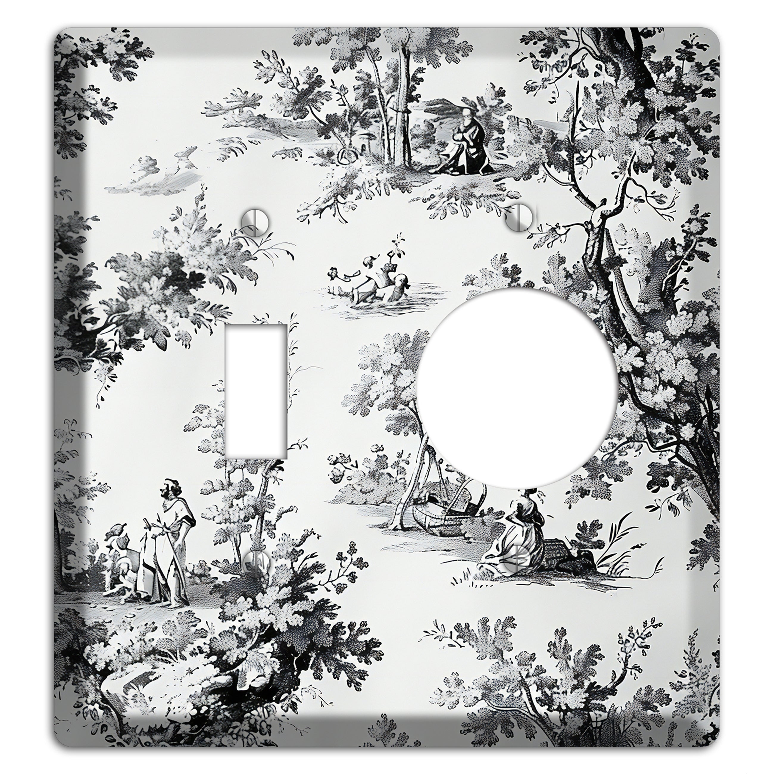 Pastoral Whisper Toggle / Receptacle Wallplate