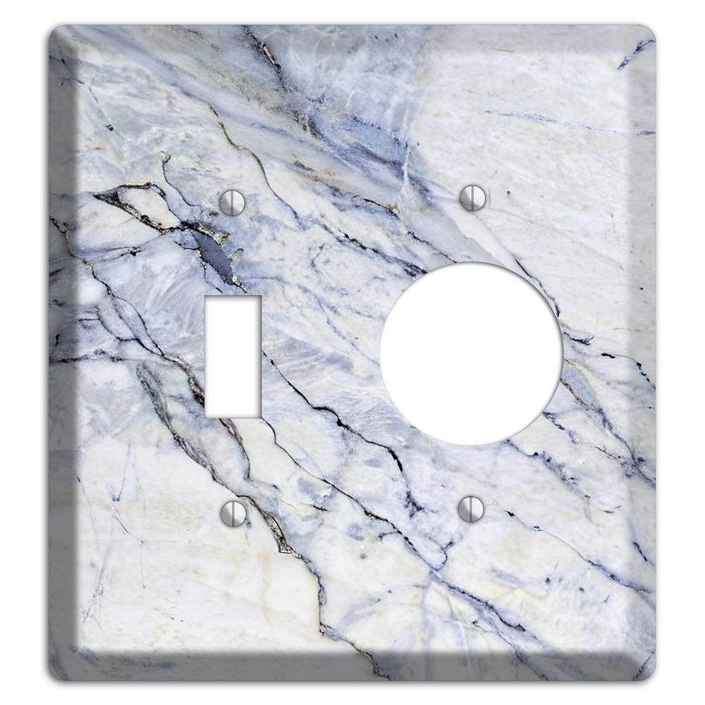 Geyser Marble Toggle / Receptacle Wallplate