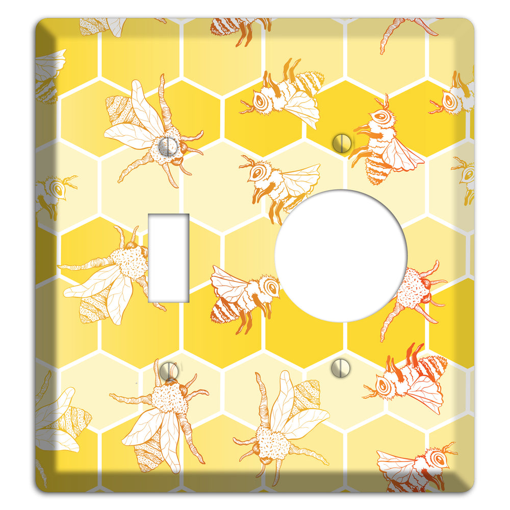 Hive & Flutter Toggle / Receptacle Wallplate
