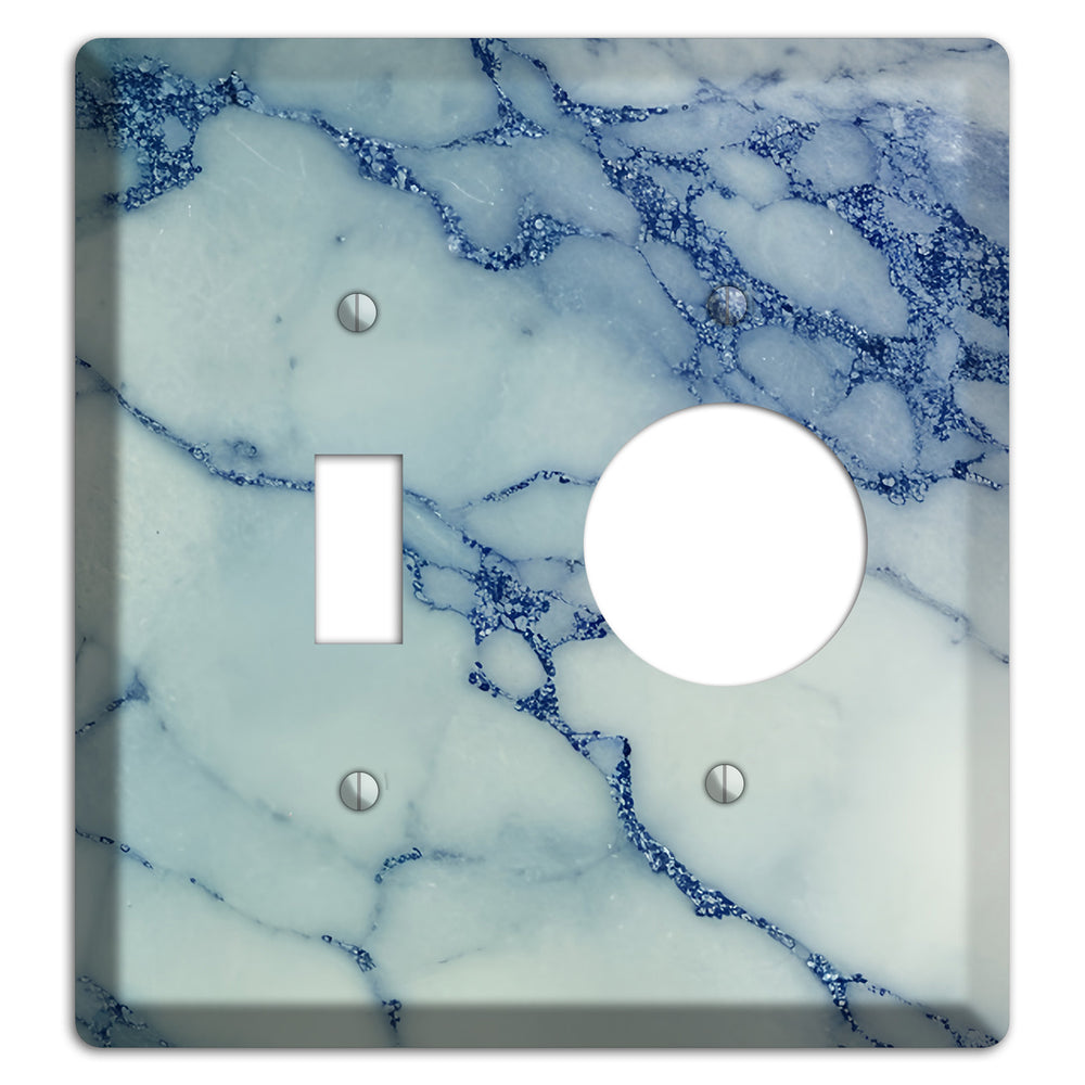 Opal marble Toggle / Receptacle Wallplate