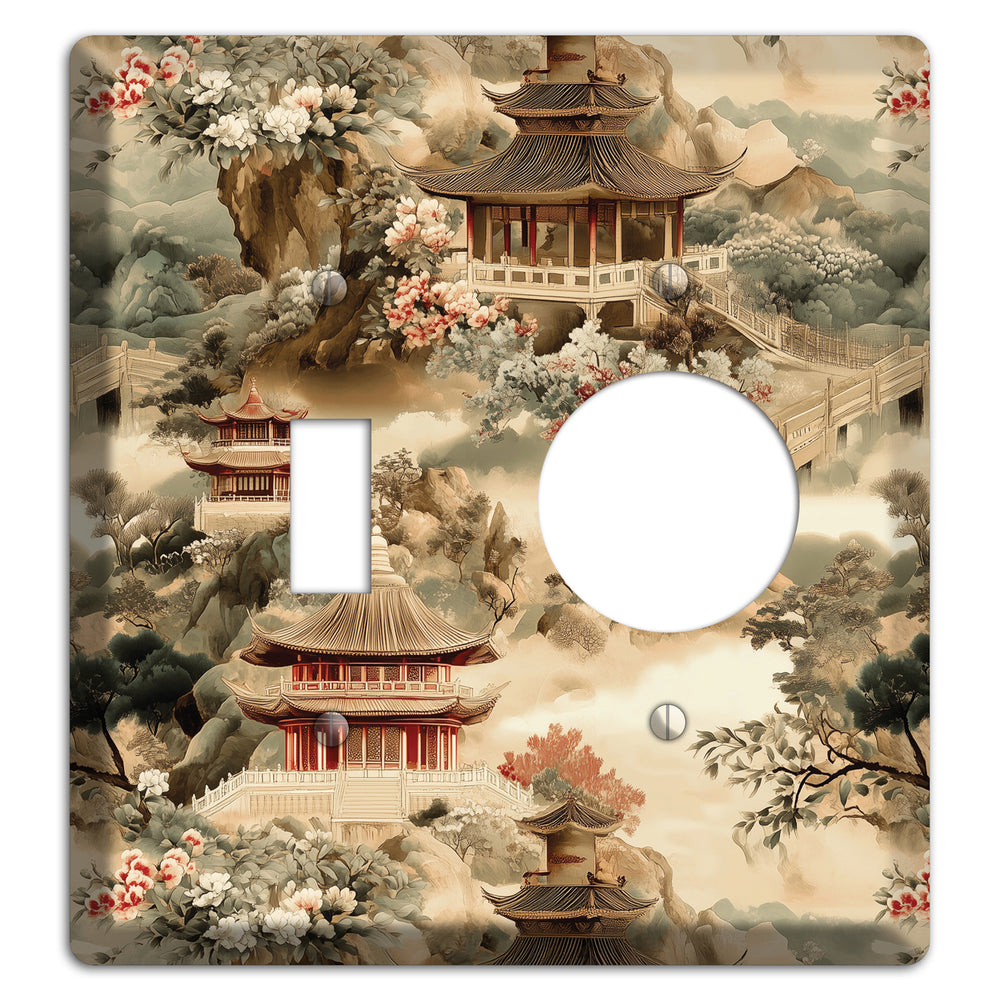 Jade Mountain Reverie Toggle / Receptacle Wallplate