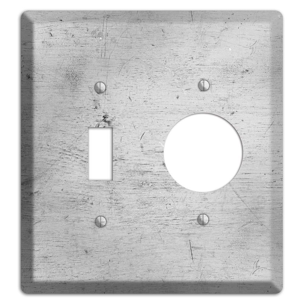 Silver Deck Toggle / Receptacle Wallplate