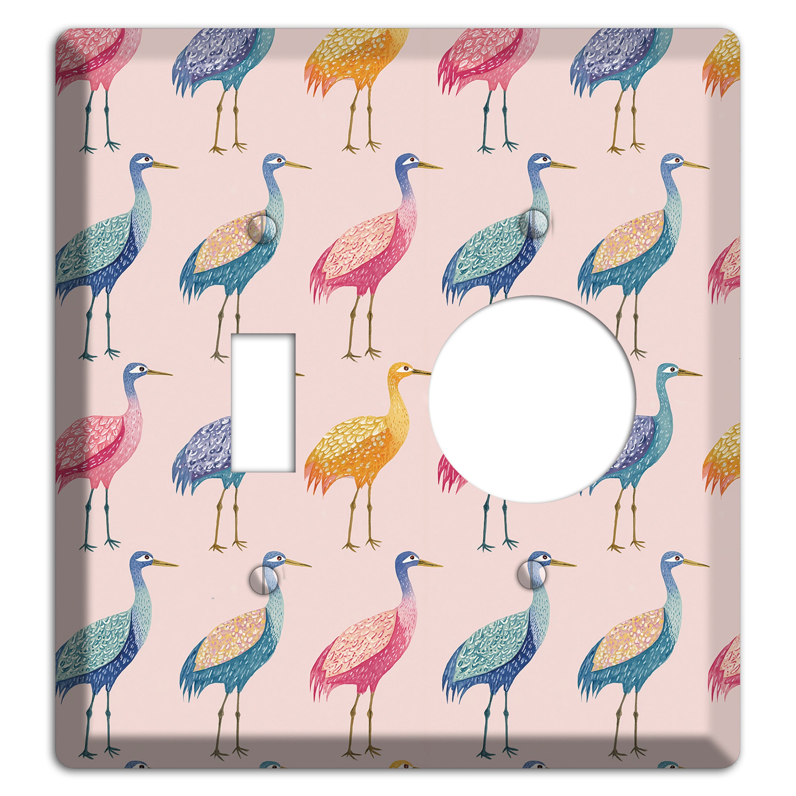 Rainbow Marsh Parade Toggle / Receptacle Wallplate