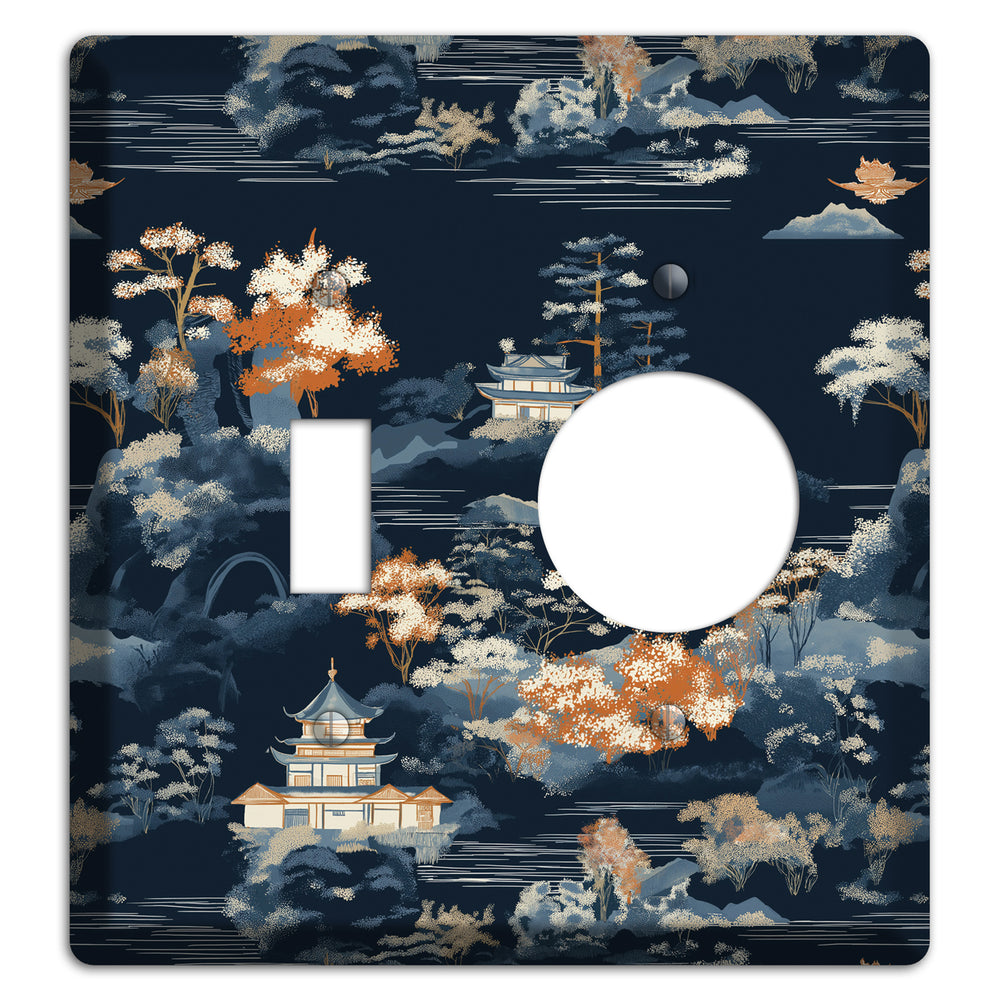 Jade Lantern Dusk Toggle / Receptacle Wallplate