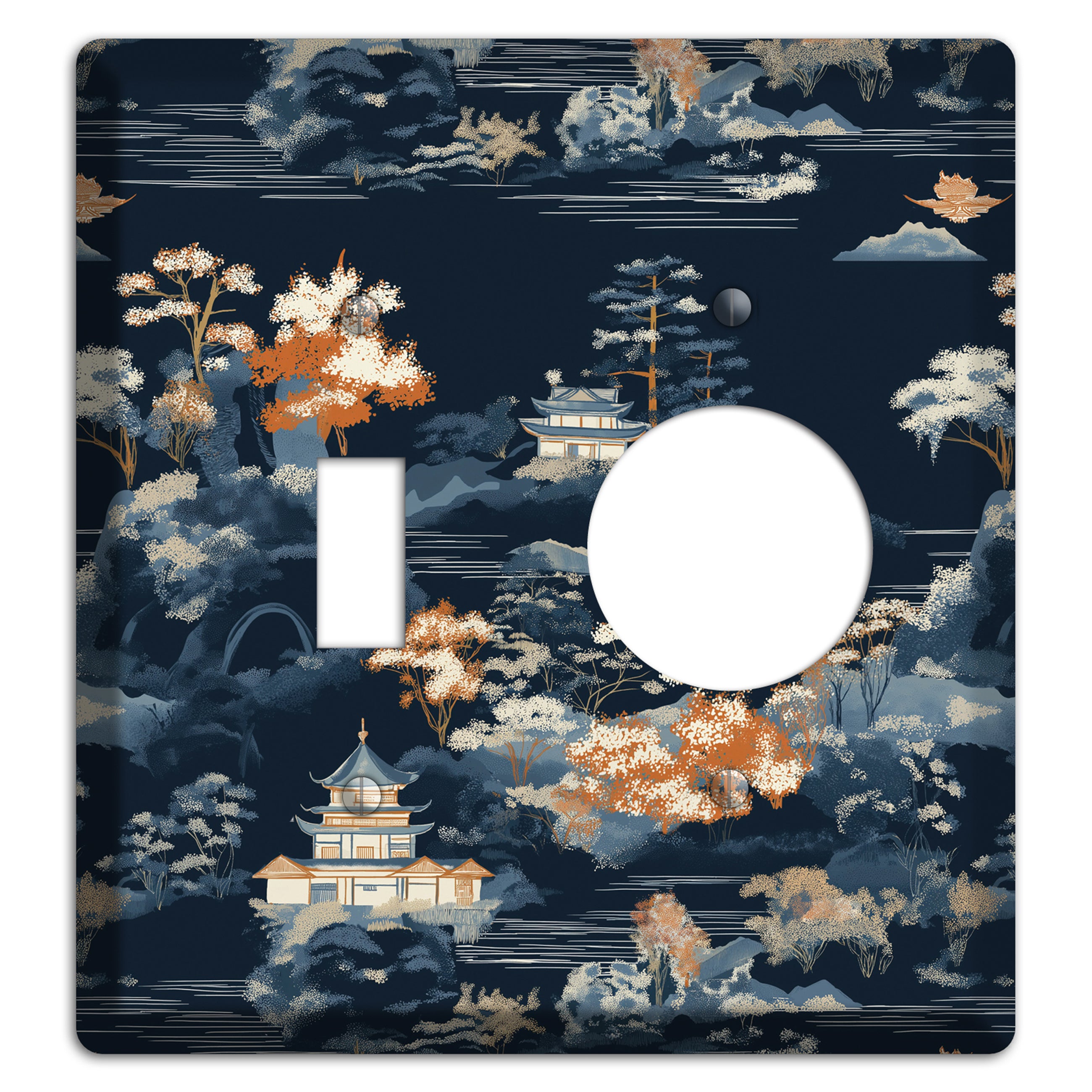 Jade Lantern Dusk Toggle / Receptacle Wallplate