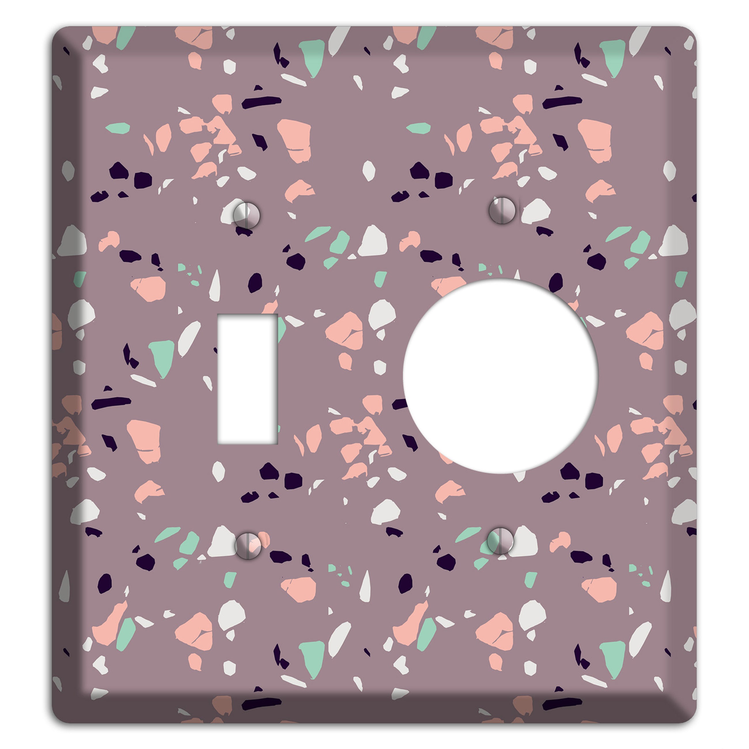 Orchid Dust Toggle / Receptacle Wallplate