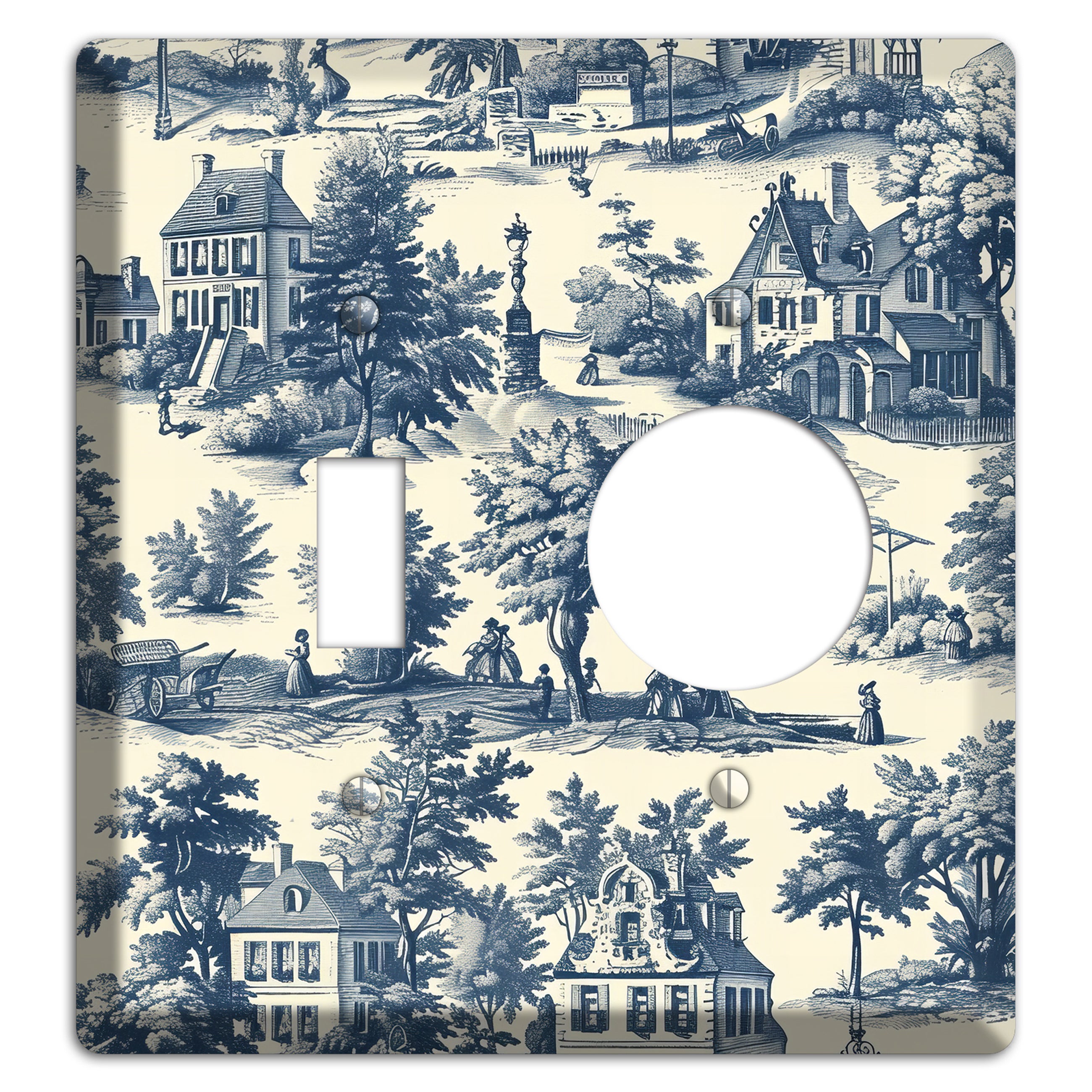 Village & Volley Toggle / Receptacle Wallplate