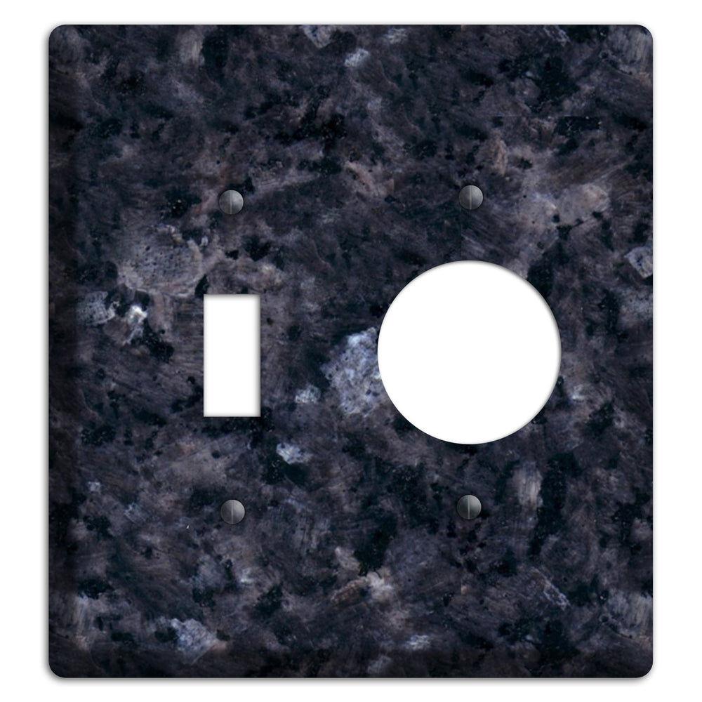 Blue Pearl Granite Toggle / Receptacle Wallplate