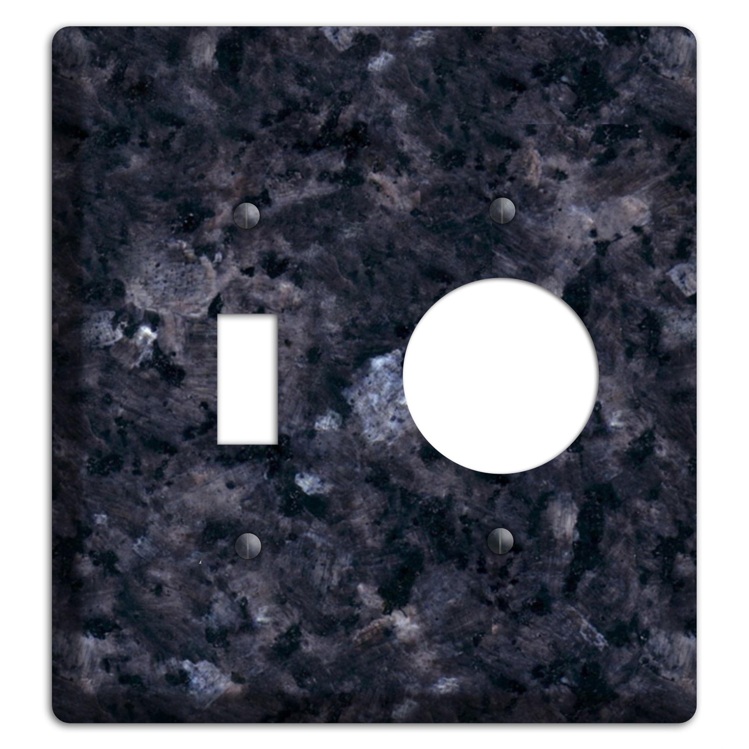 Blue Pearl Granite Toggle / Receptacle Wallplate