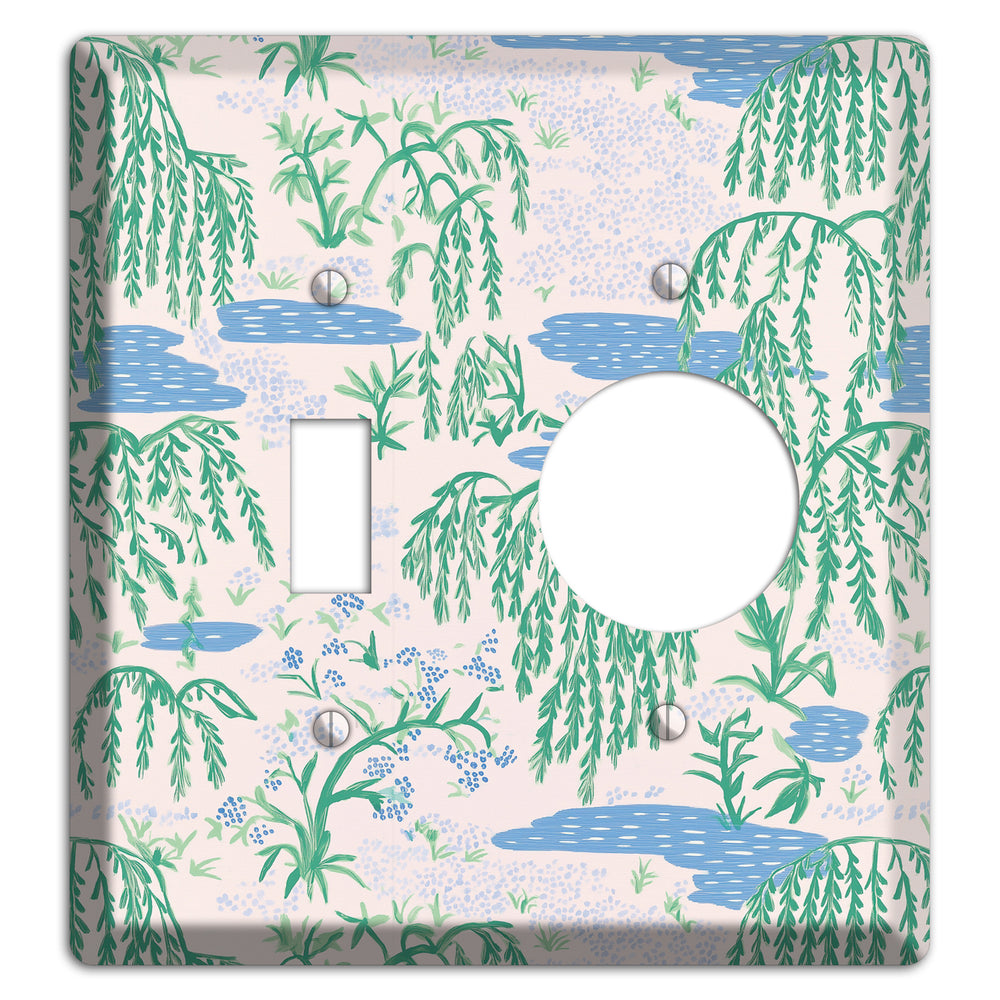 Willow & Still Water Toggle / Receptacle Wallplate