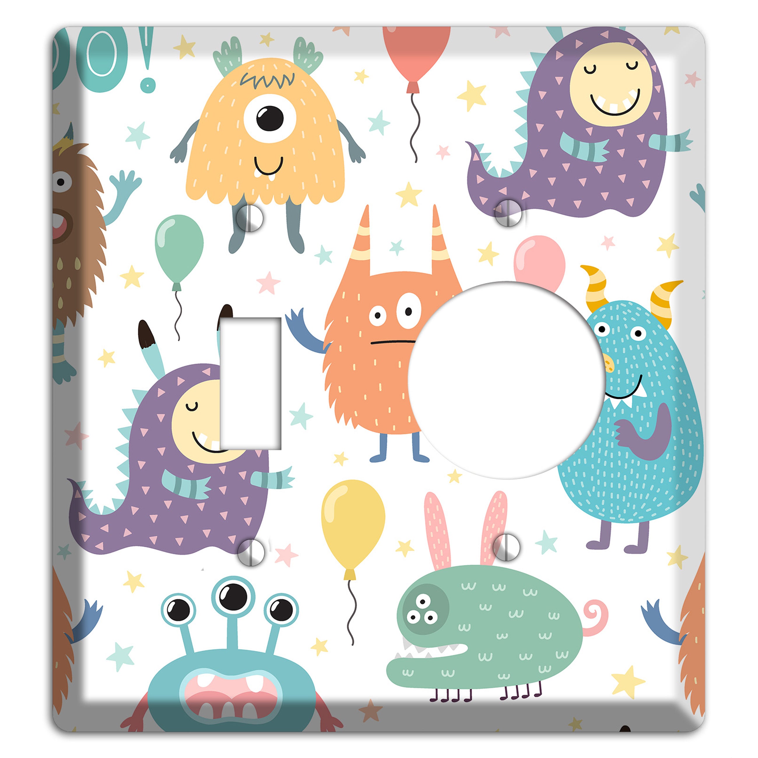 Monster Mash Toggle / Receptacle Wallplate