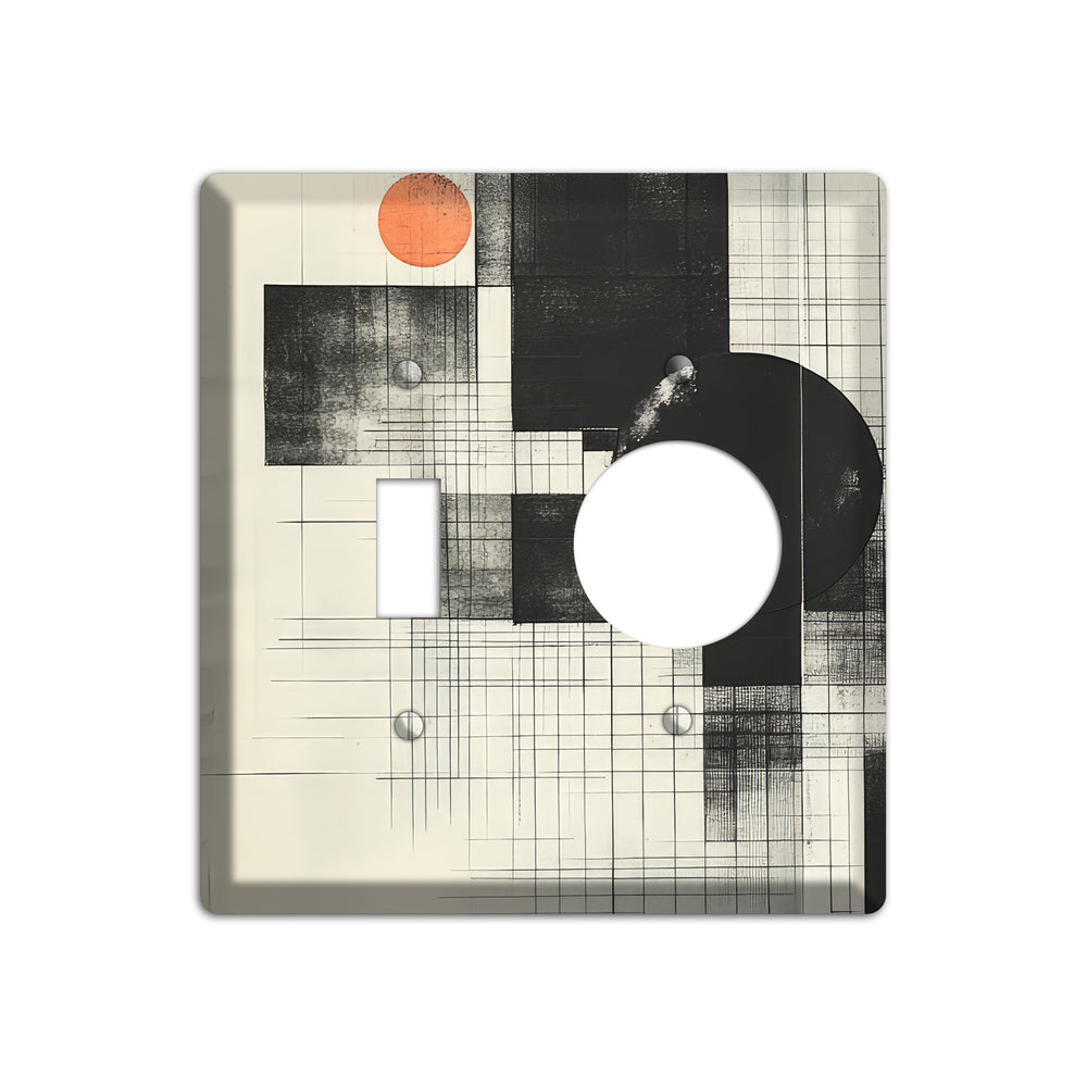 Eclipse Over Blueprint Toggle / Receptacle Wallplate