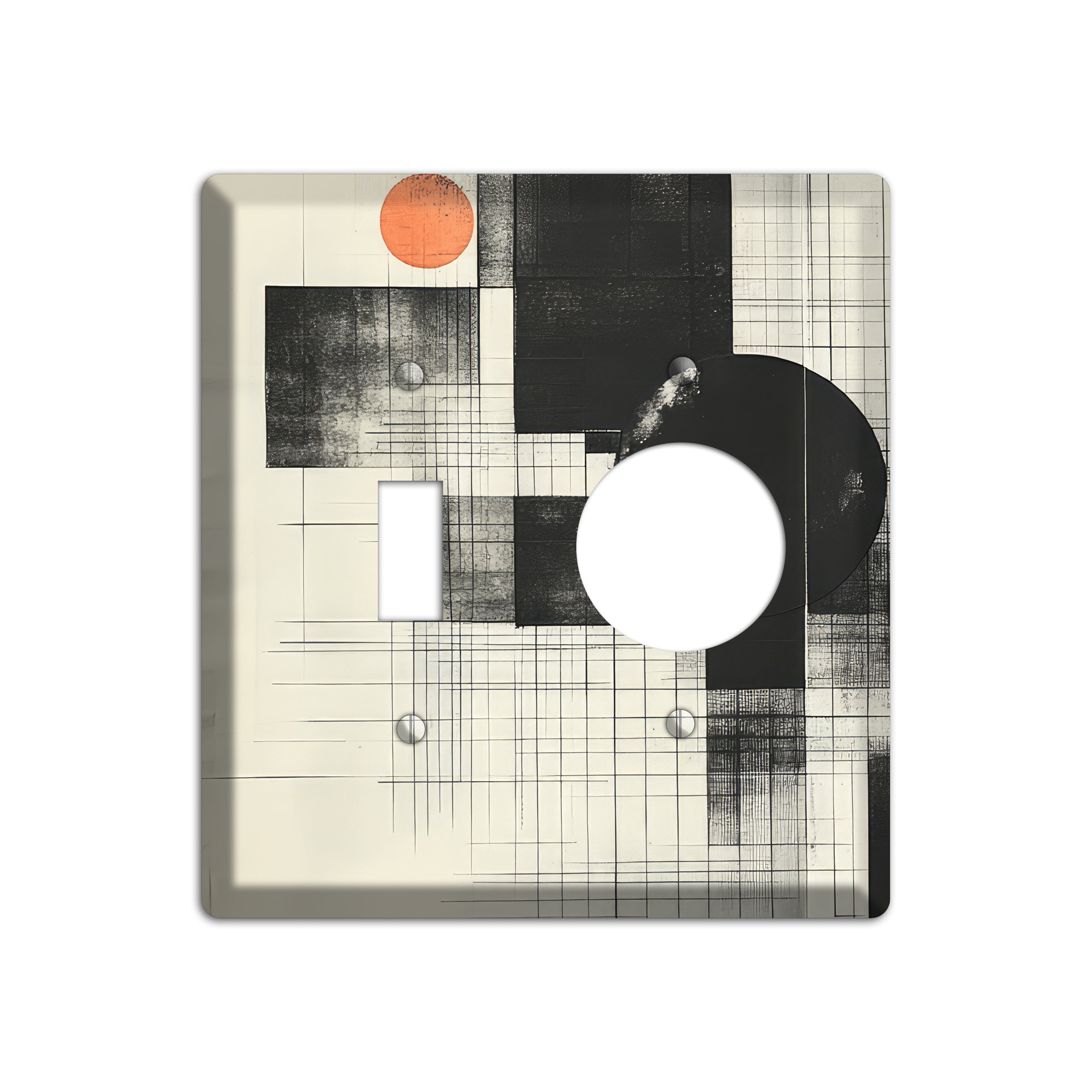 Eclipse Over Blueprint Toggle / Receptacle Wallplate