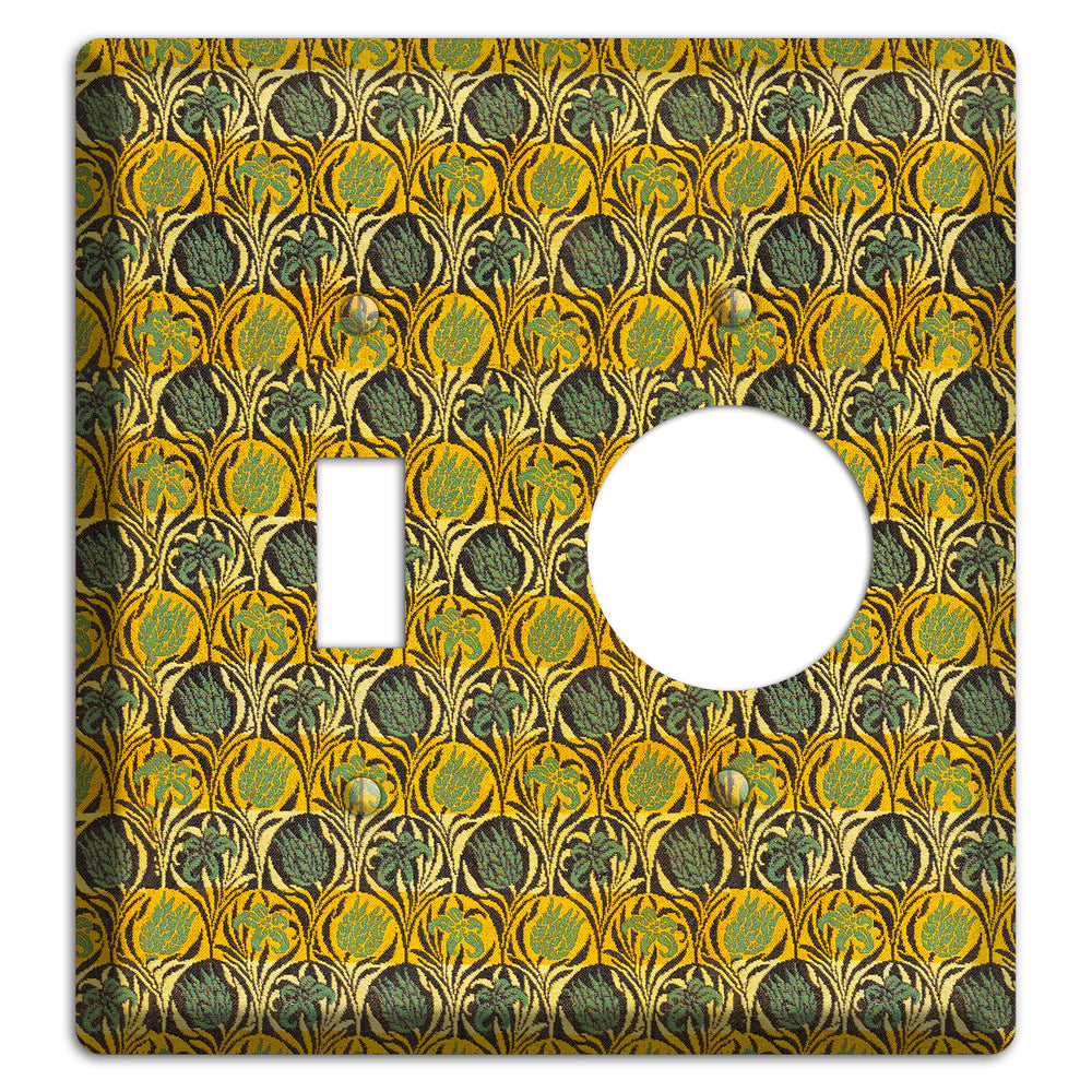Honeycomb Bloom Toggle / Receptacle Wallplate