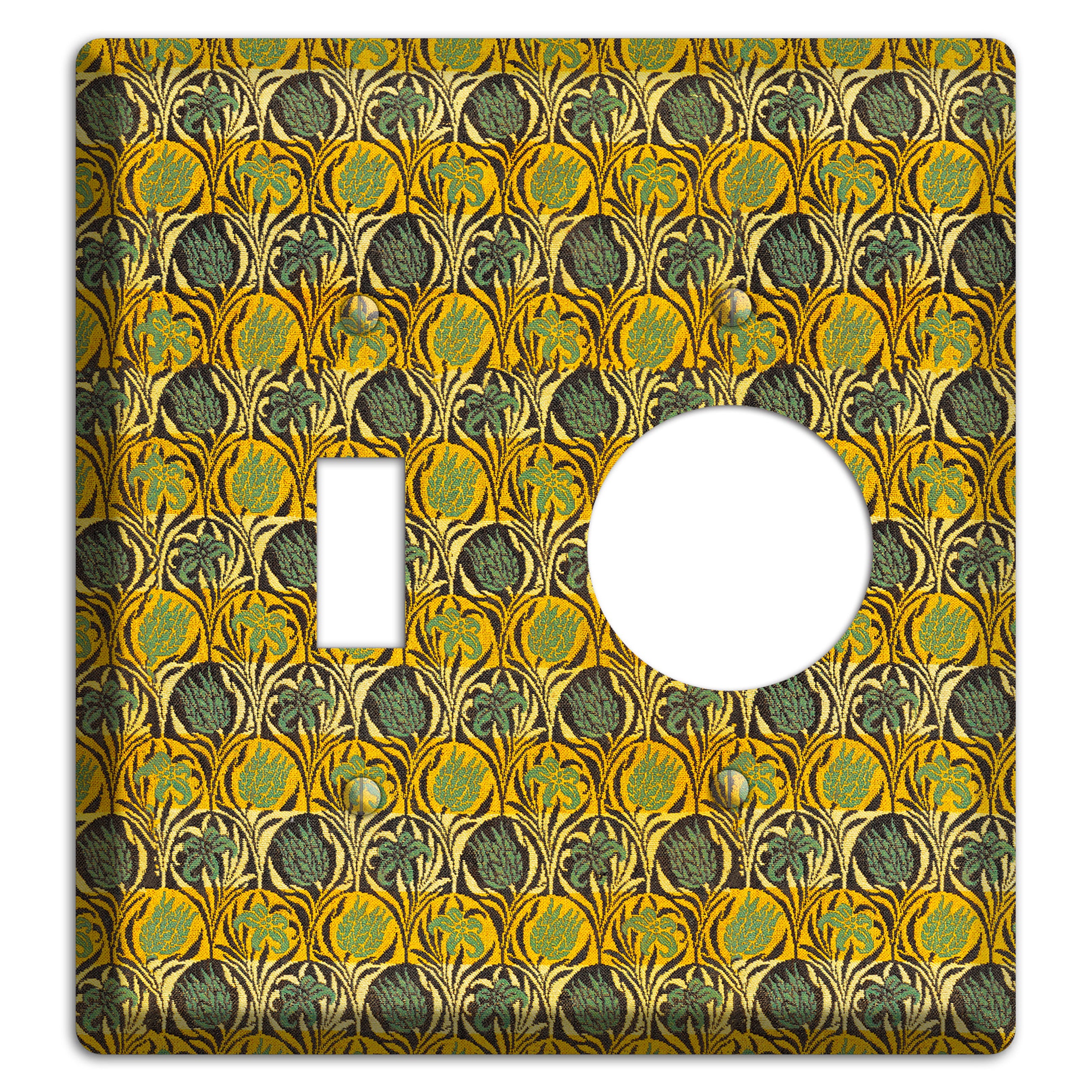 Honeycomb Bloom Toggle / Receptacle Wallplate