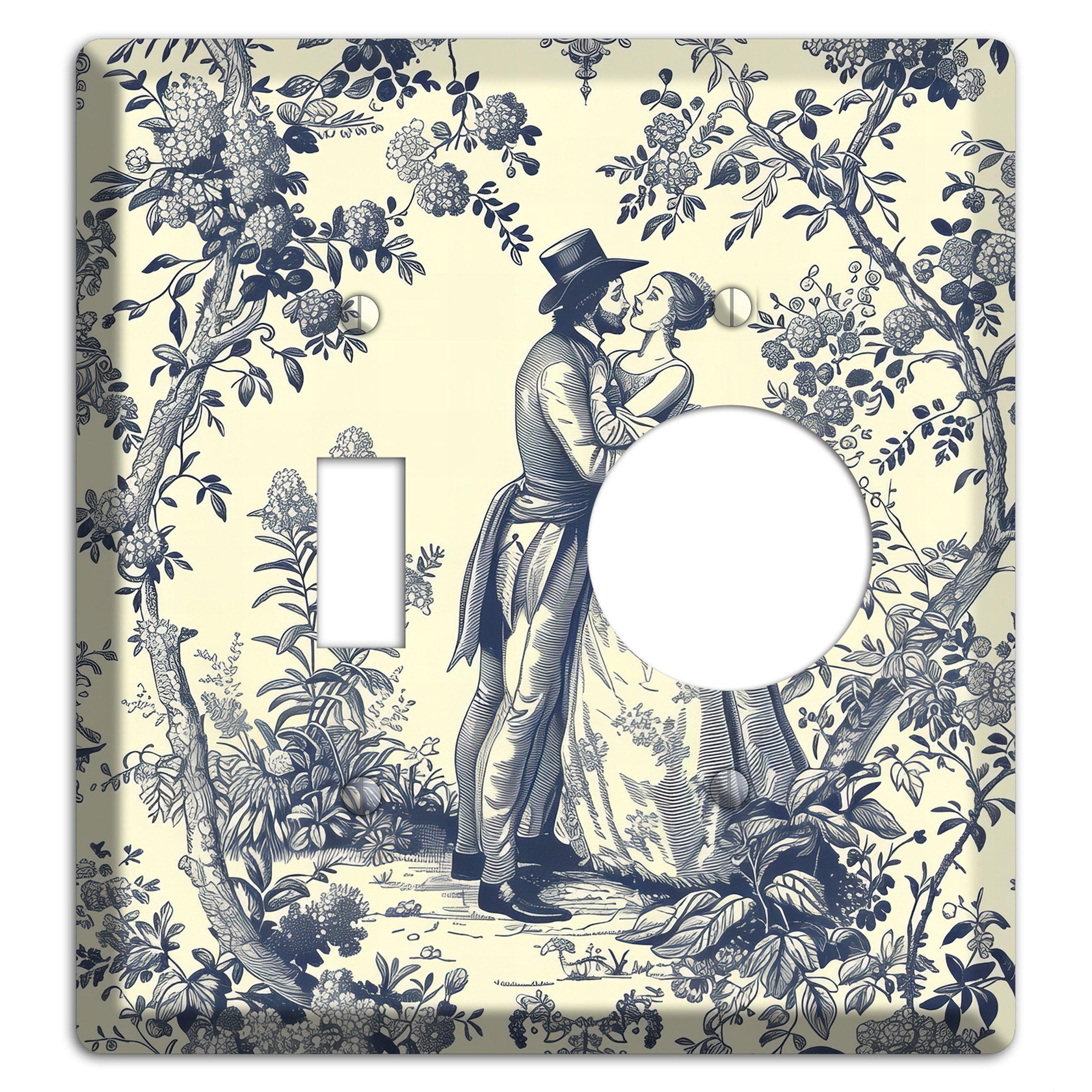 Garden Tryst Toggle / Receptacle Wallplate
