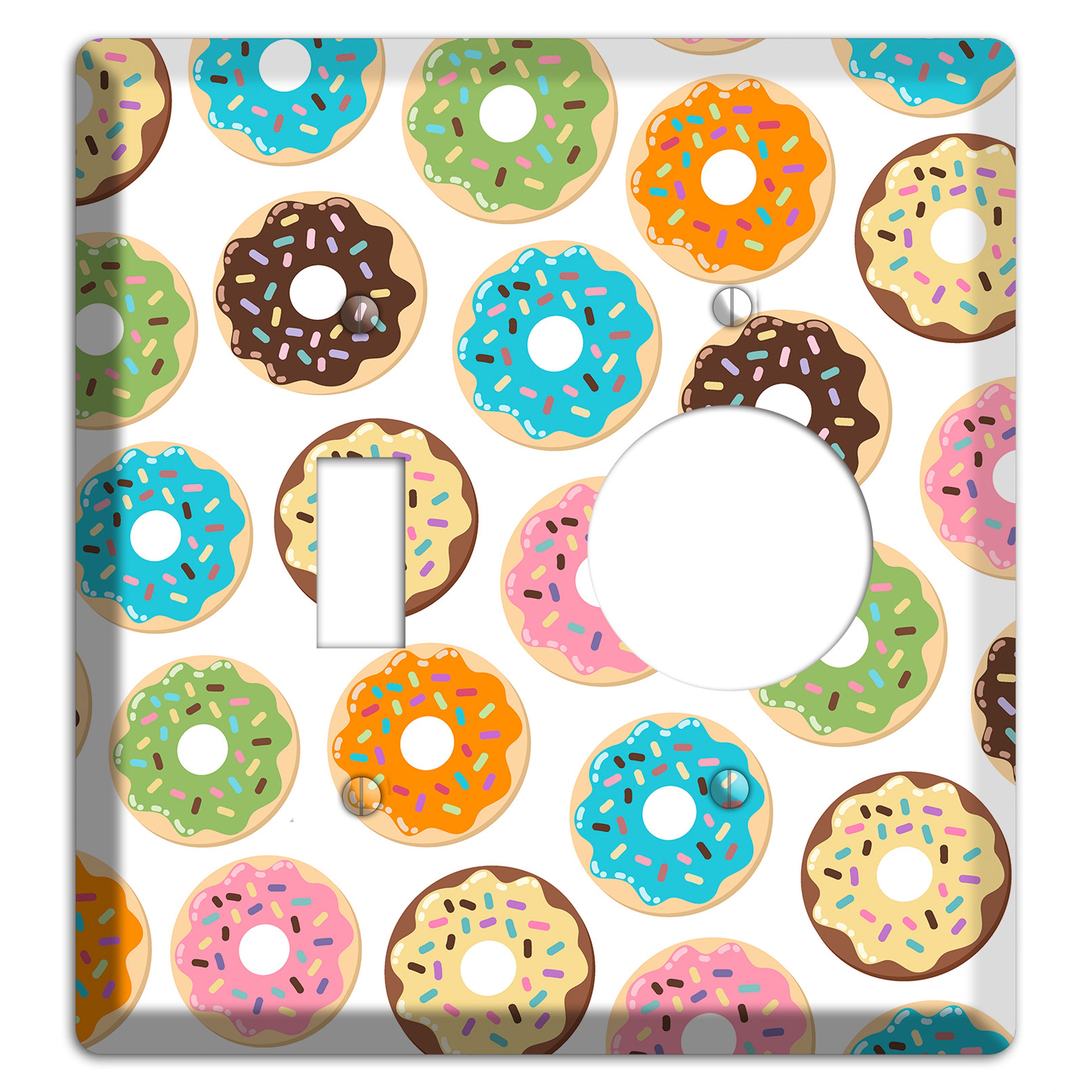 Sprinkle Party Toggle / Receptacle Wallplate
