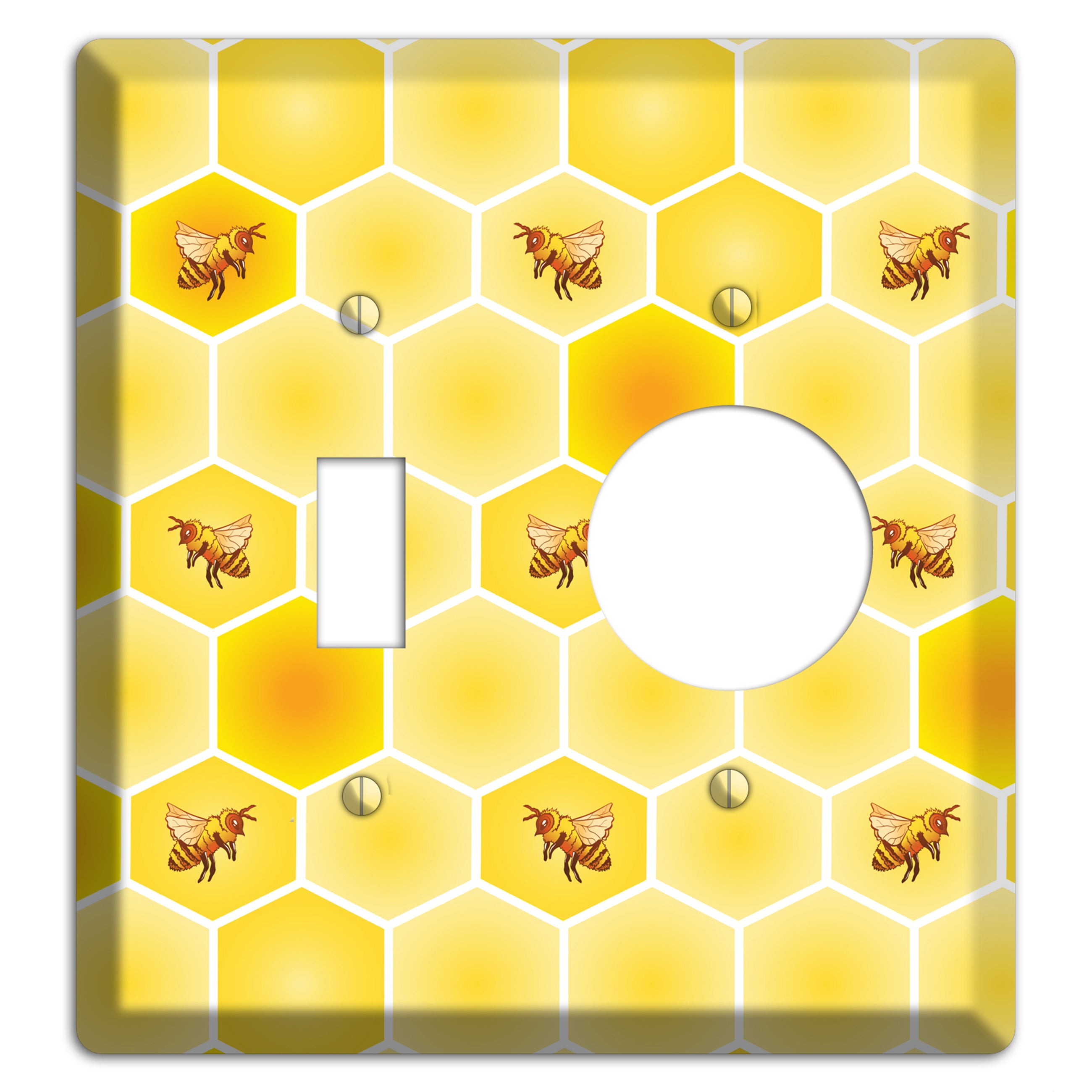 Colony in Formation Toggle / Receptacle Wallplate