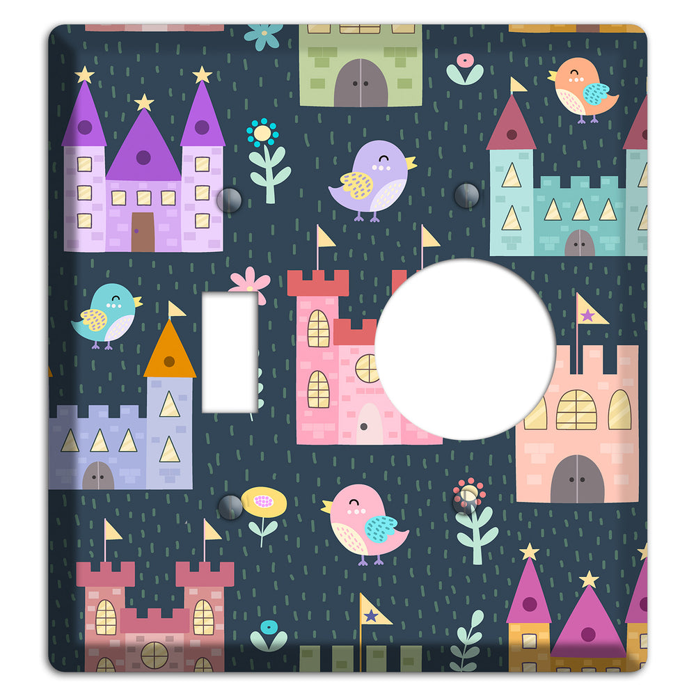 Castle Garden Toggle / Receptacle Wallplate