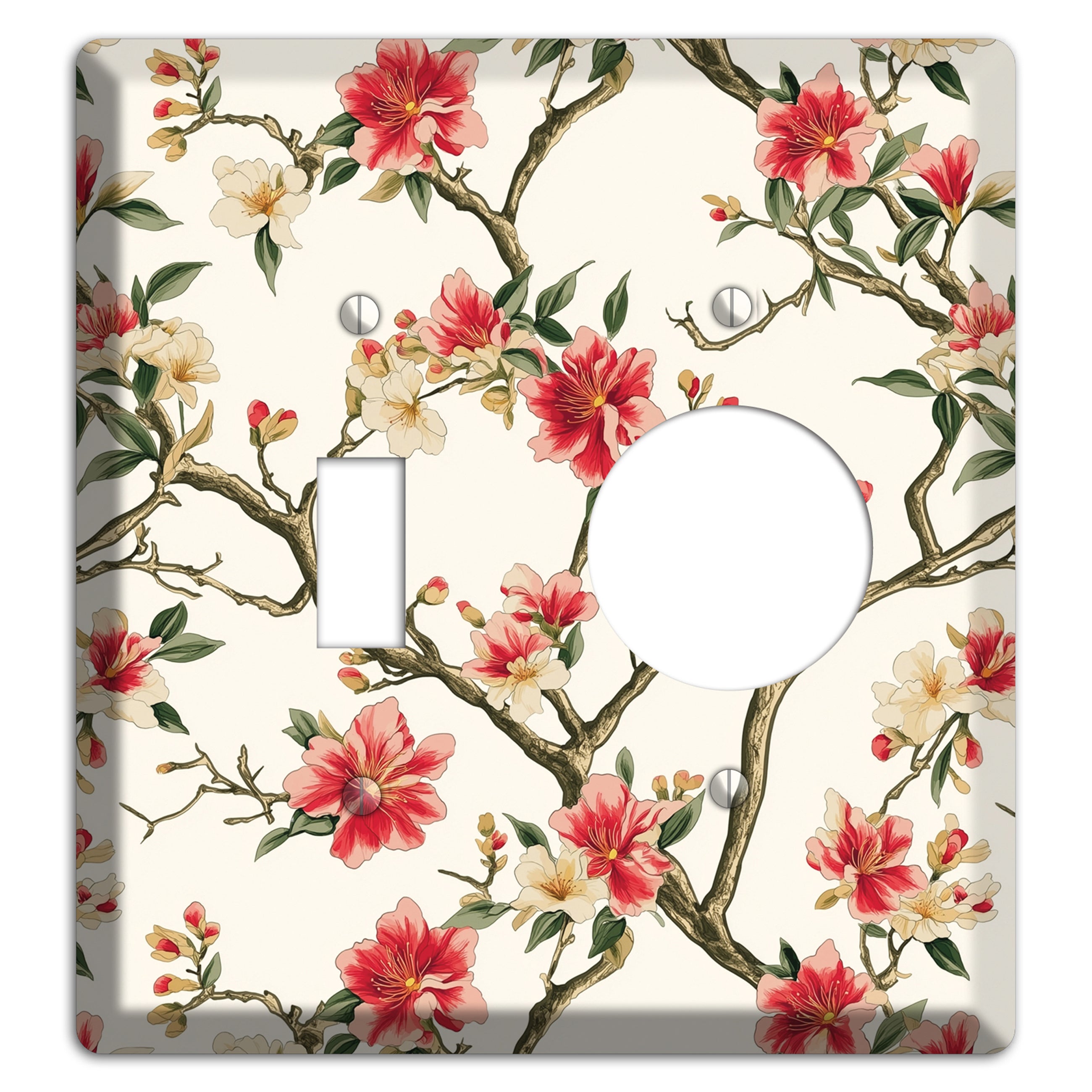 Blossom & Bough Toggle / Receptacle Wallplate