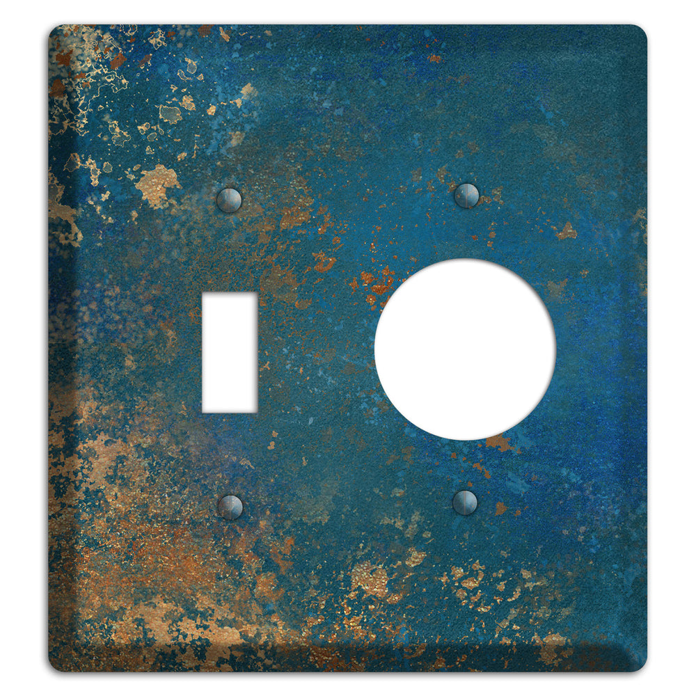 Oxidized Ocean Toggle / Receptacle Wallplate