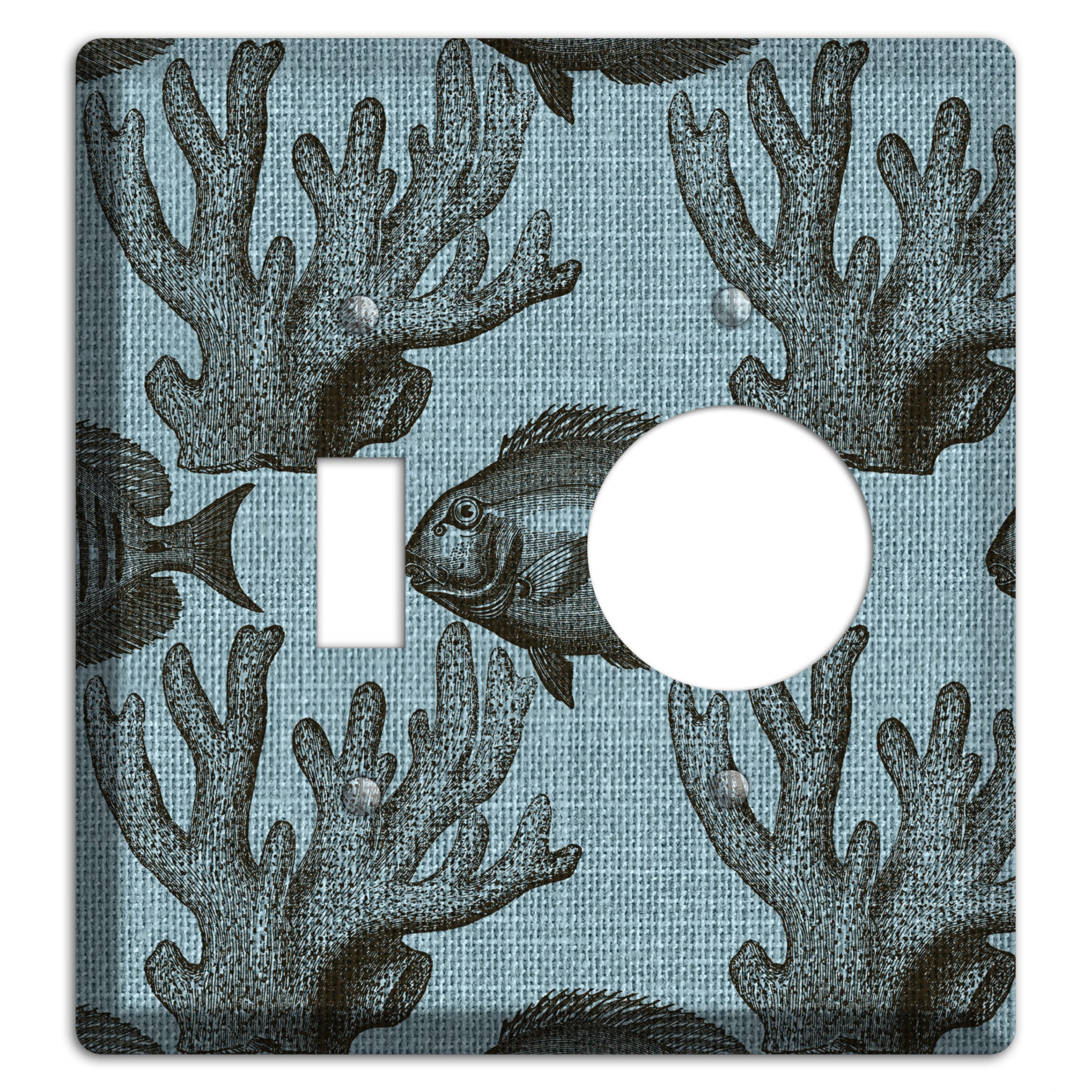 Reef Encounter Toggle / Receptacle Wallplate