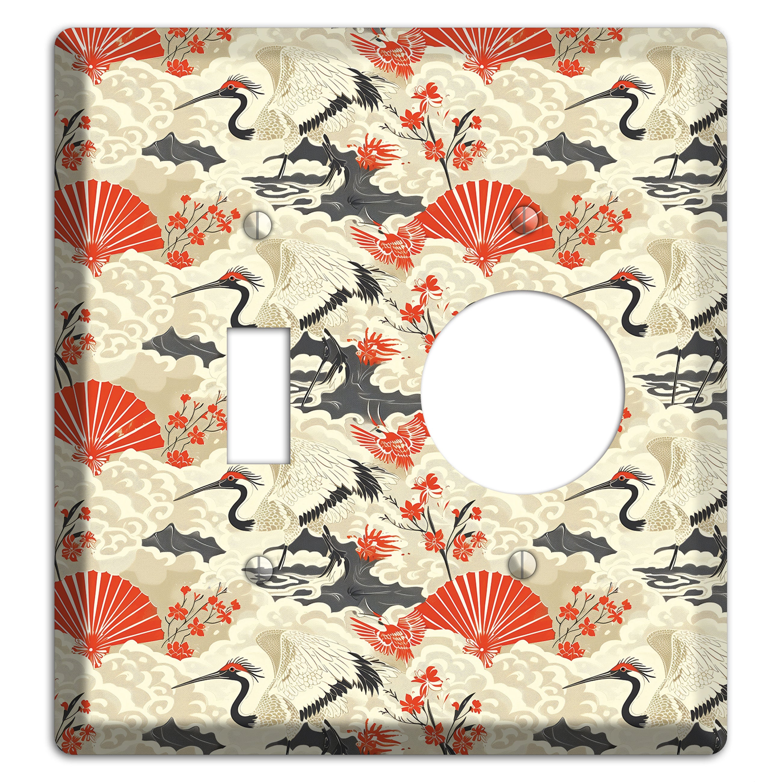 Vermillion Mist Reverie Toggle / Receptacle Wallplate