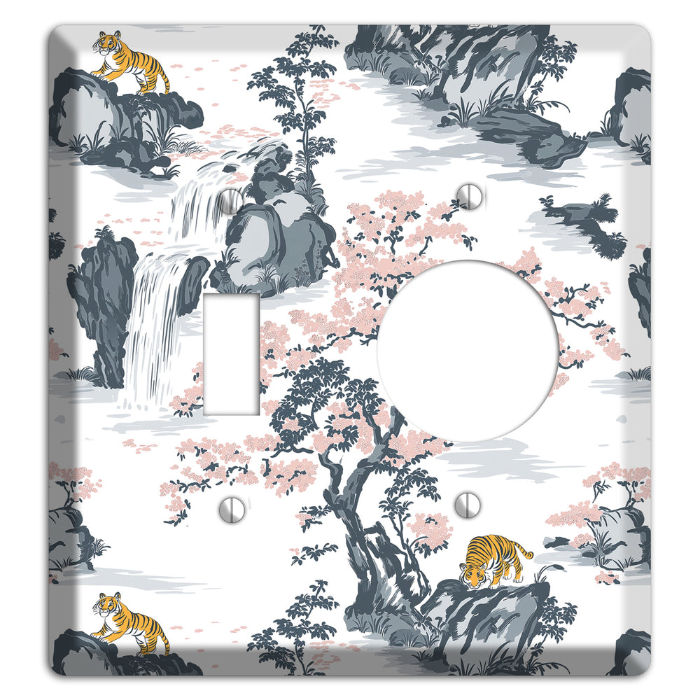 Tiger's Mountain Vigil Toggle / Receptacle Wallplate