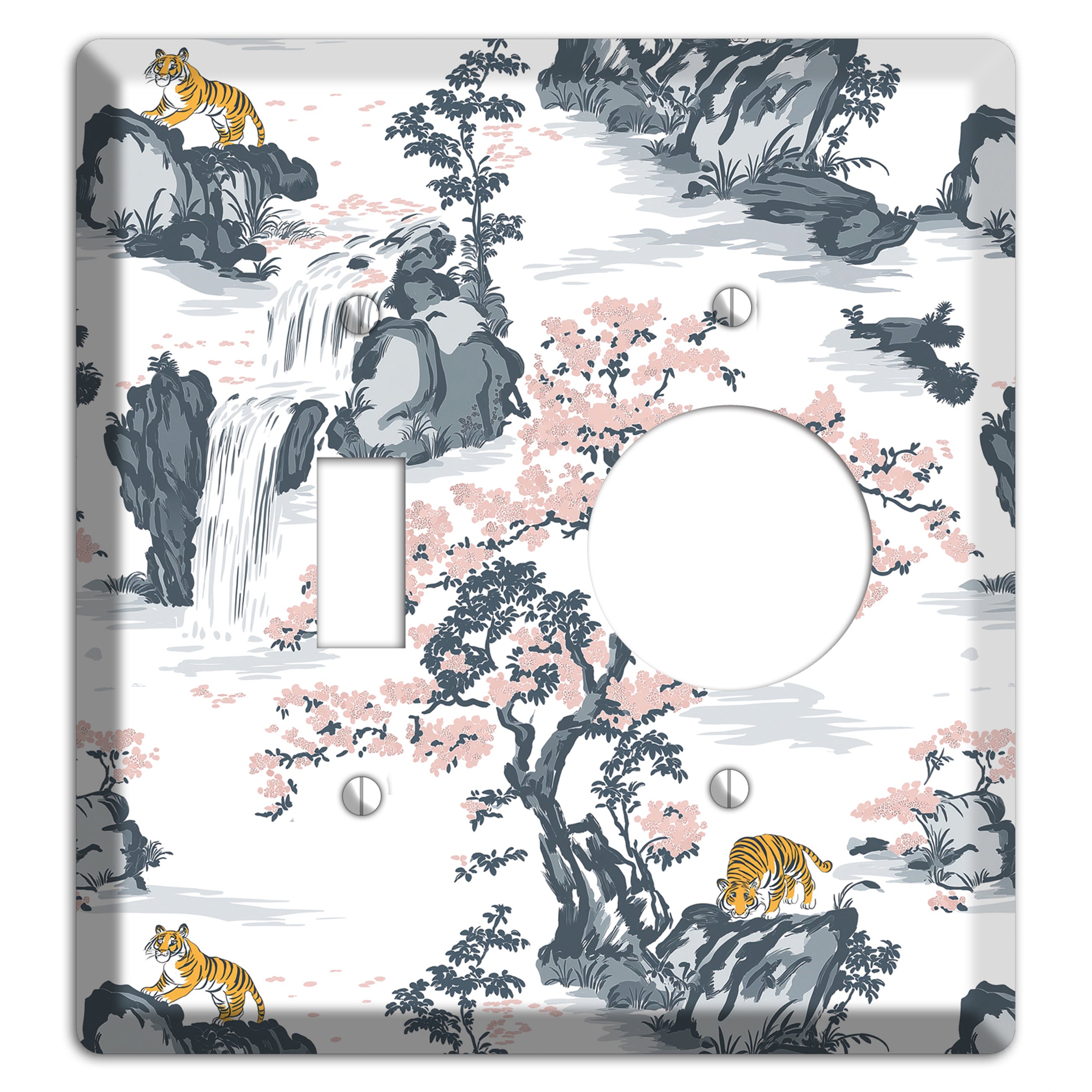 Tiger's Mountain Vigil Toggle / Receptacle Wallplate