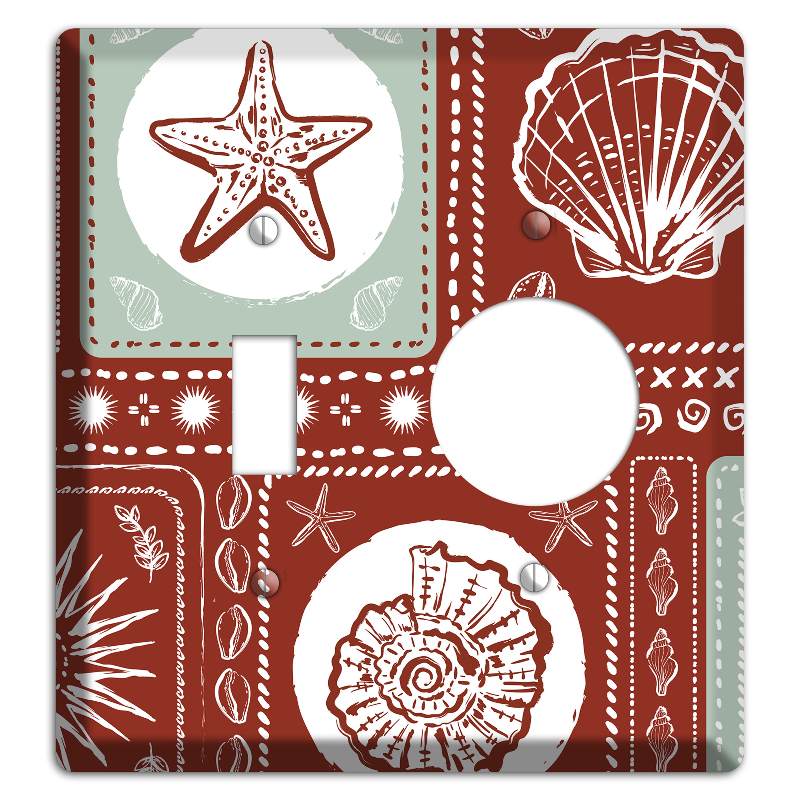 Crimson Tide Relics Toggle / Receptacle Wallplate