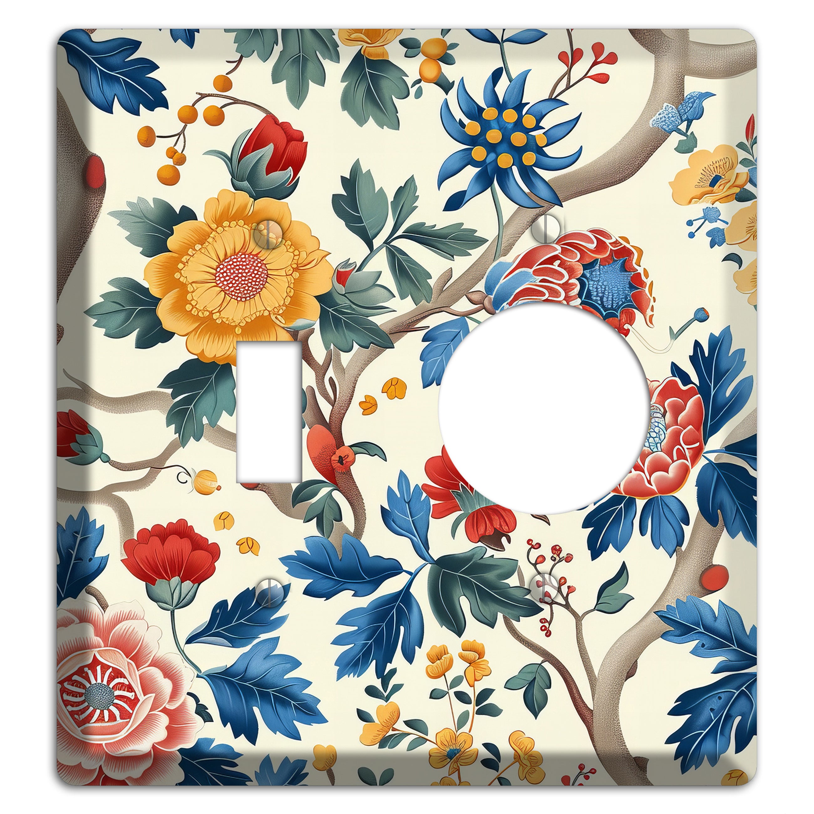 Tangled Bower Fête Toggle / Receptacle Wallplate