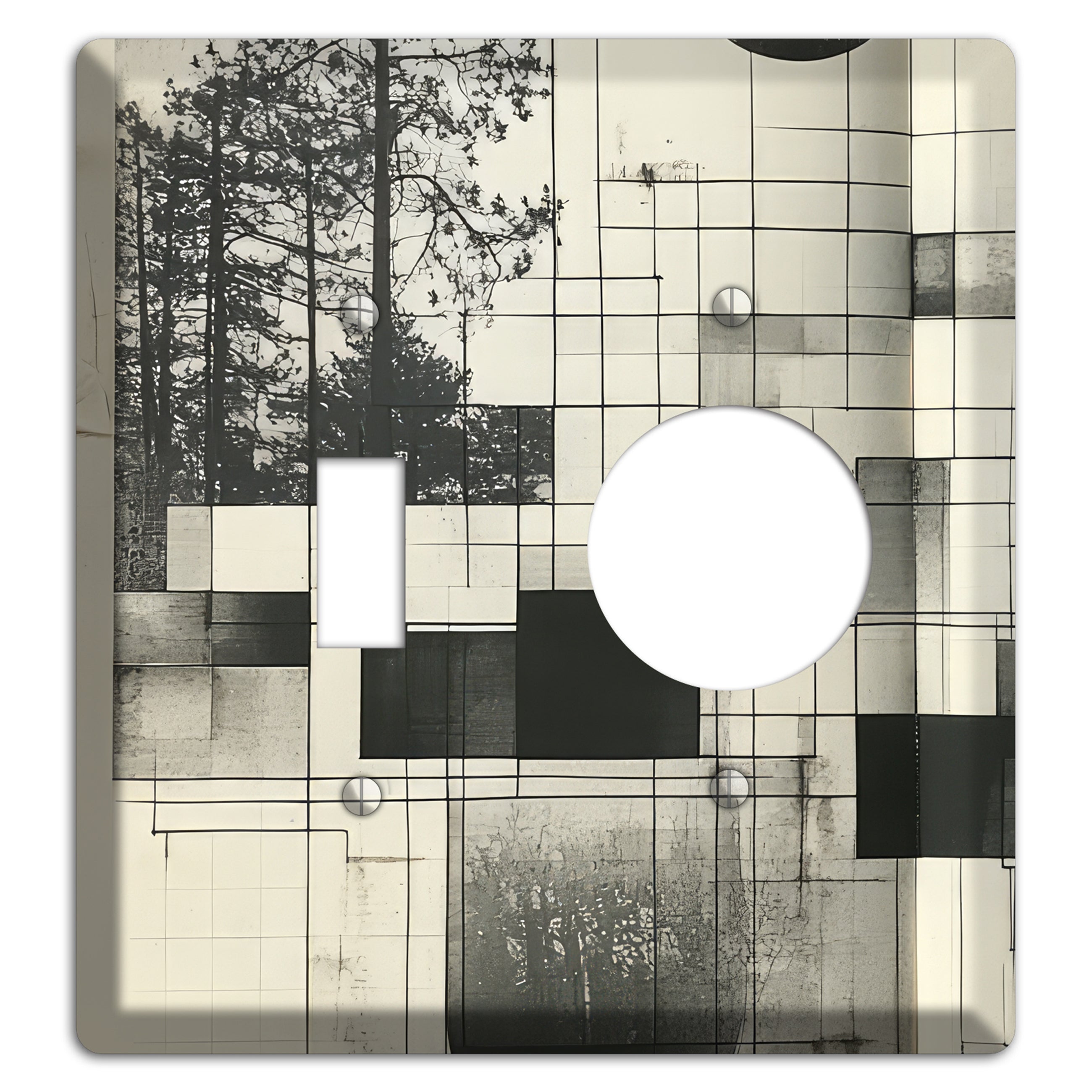 Cartographer's Dream Toggle / Receptacle Wallplate