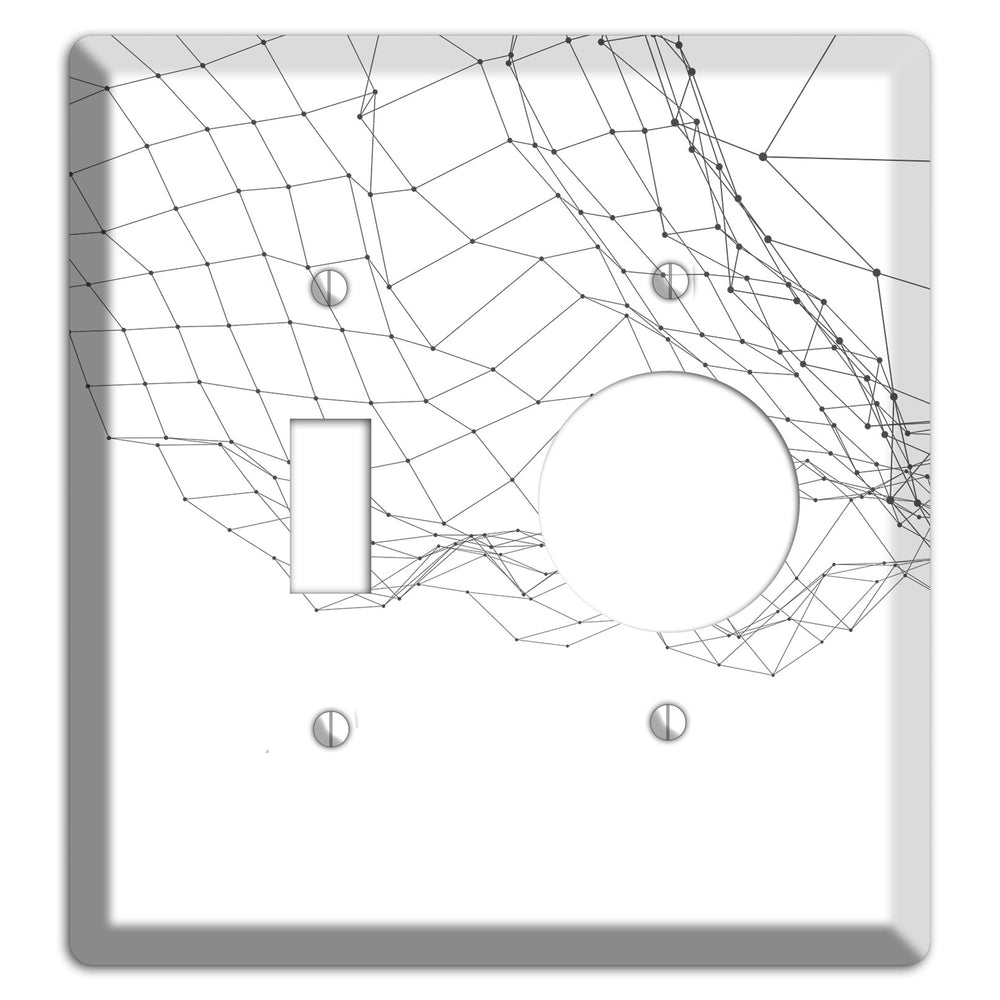 Collapse Into Signal Toggle / Receptacle Wallplate
