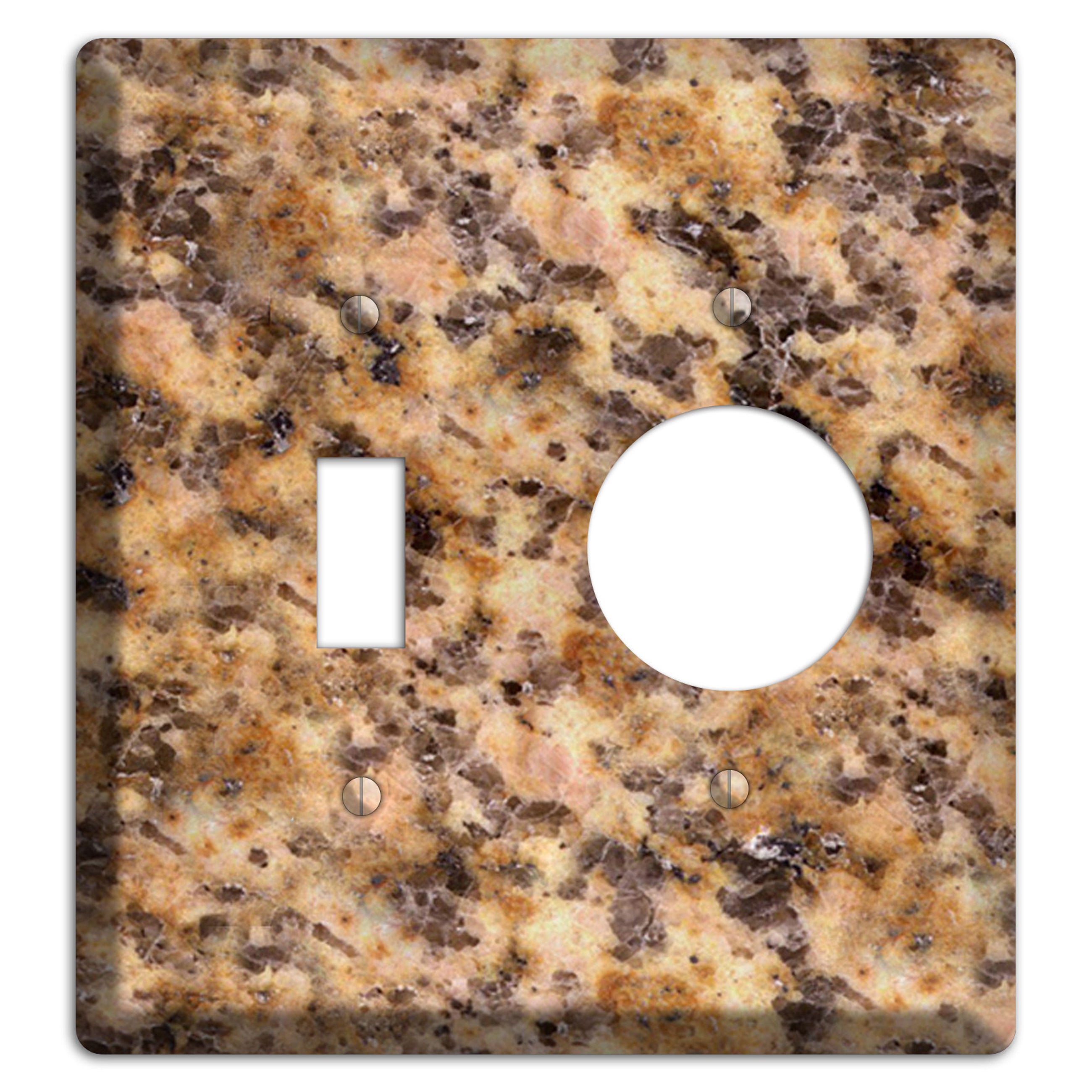 Lapidus Granite Toggle / Receptacle Wallplate