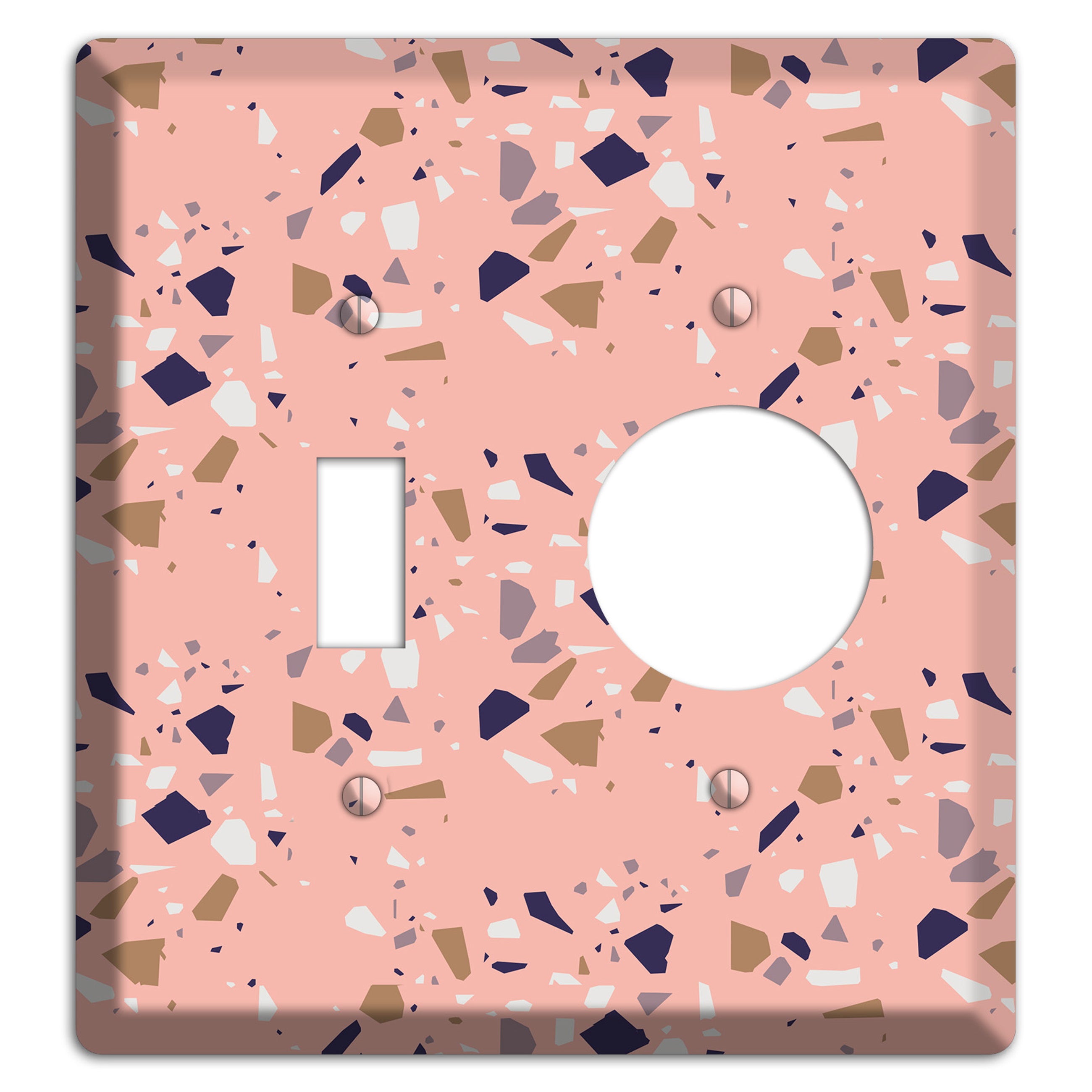 Blush Quarry Toggle / Receptacle Wallplate