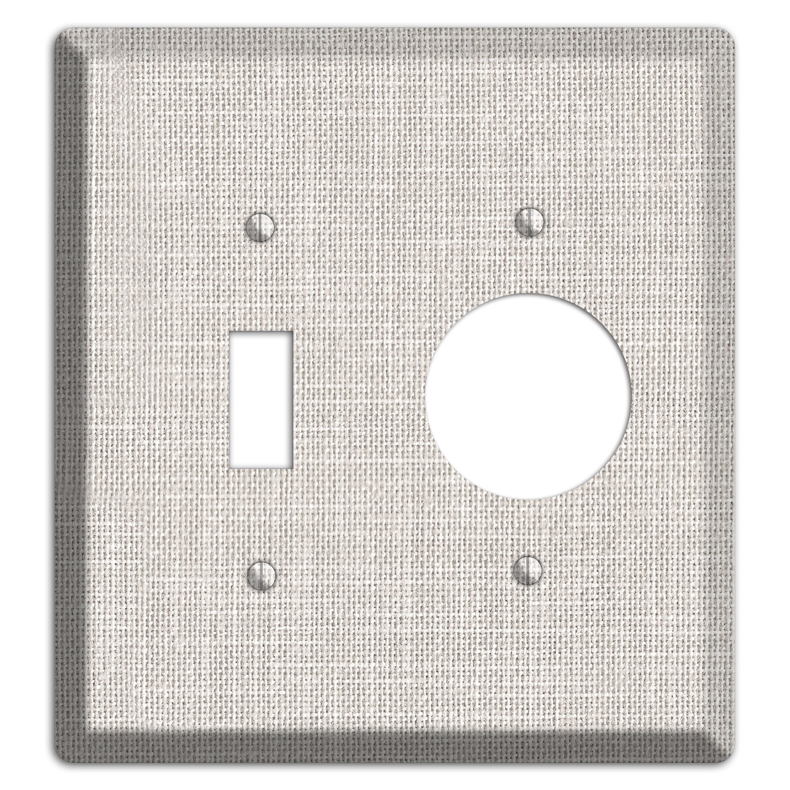 Linen Drift Toggle / Receptacle Wallplate