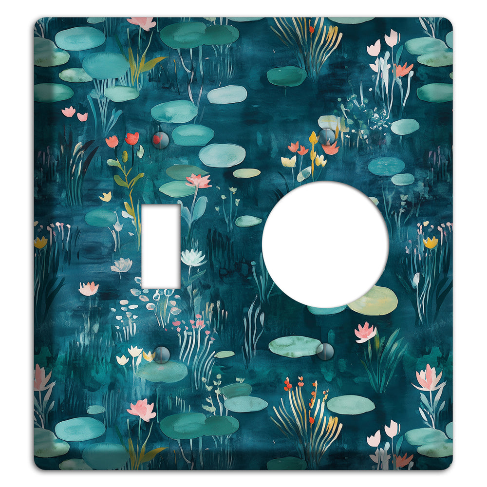 Lily Pond Reverie Toggle / Receptacle Wallplate