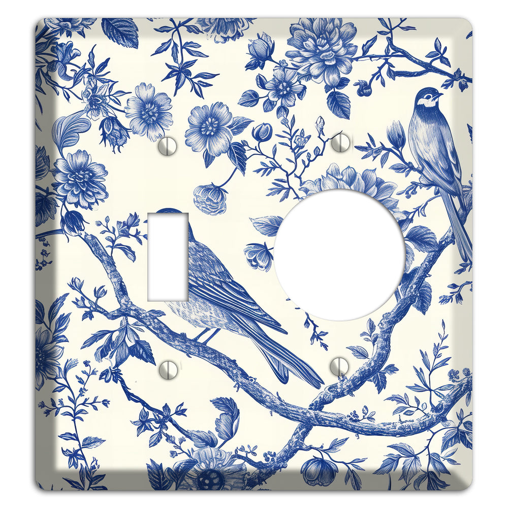 Willow Song Garden Toggle / Receptacle Wallplate