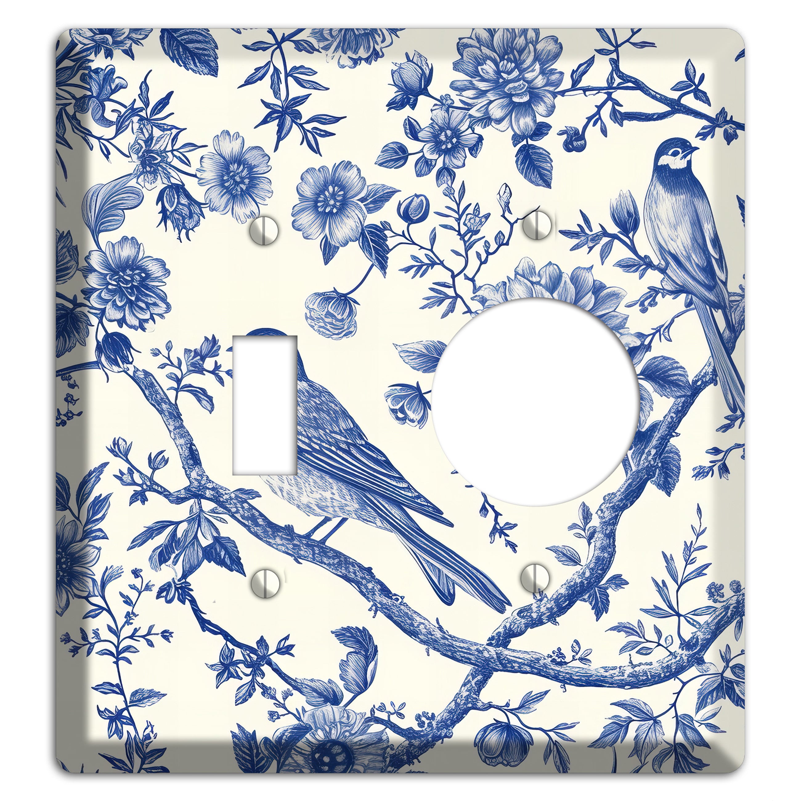 Willow Song Garden Toggle / Receptacle Wallplate