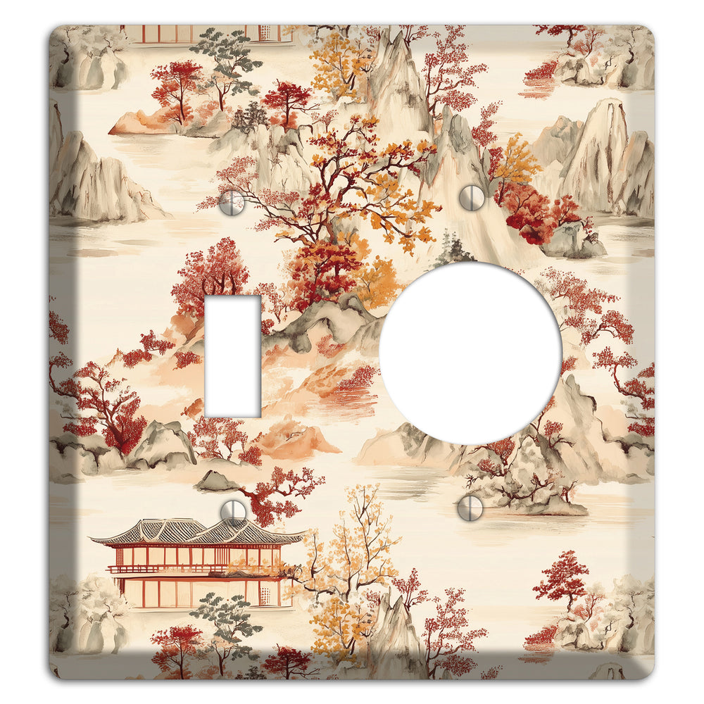 Mountain Autumn Reverie Toggle / Receptacle Wallplate