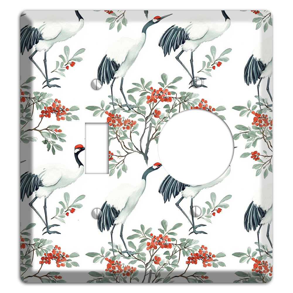 Scarlet Crown Reverie Toggle / Receptacle Wallplate