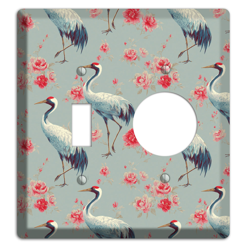 Rose Mist Vigil Toggle / Receptacle Wallplate
