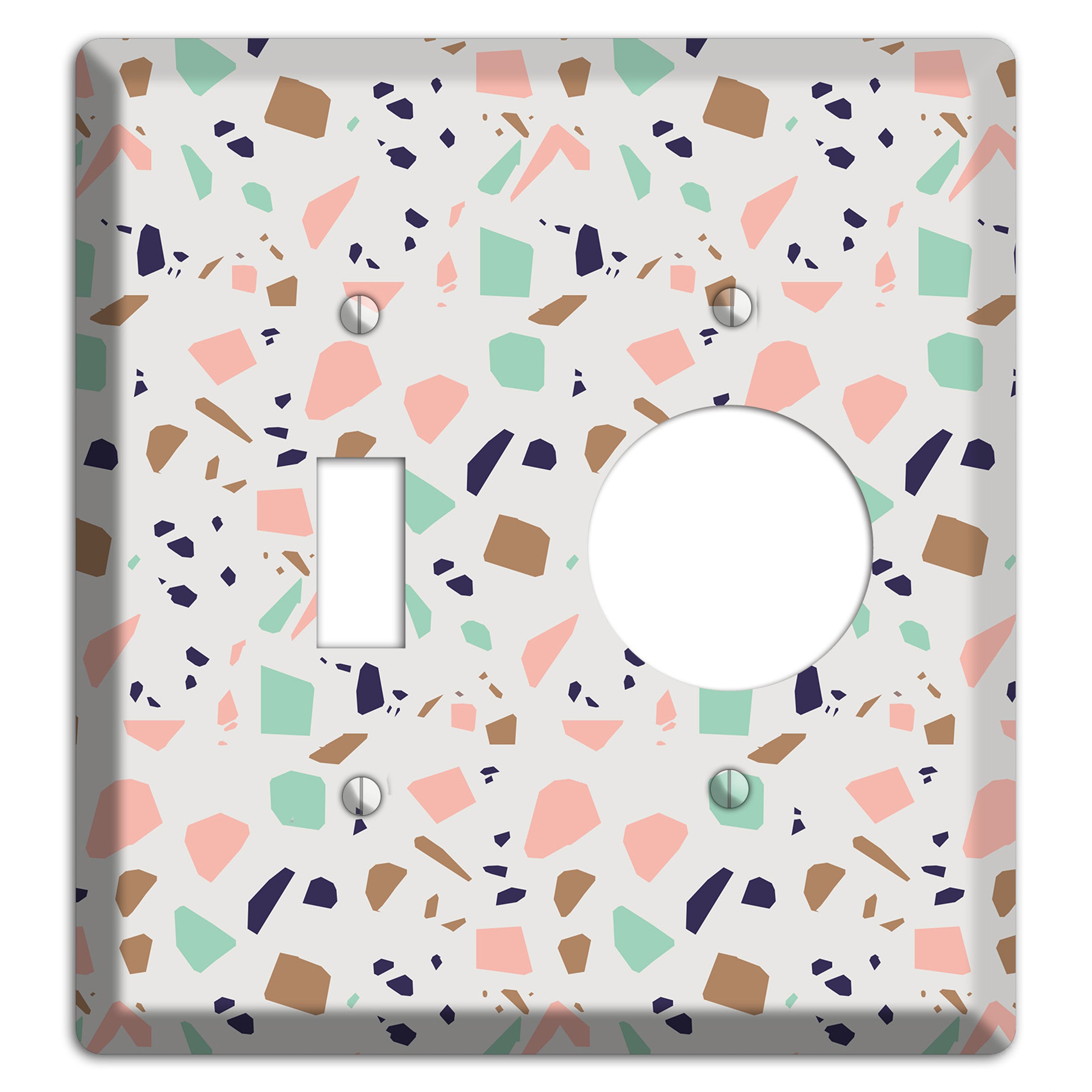 Candyfetti Quartz Toggle / Receptacle Wallplate