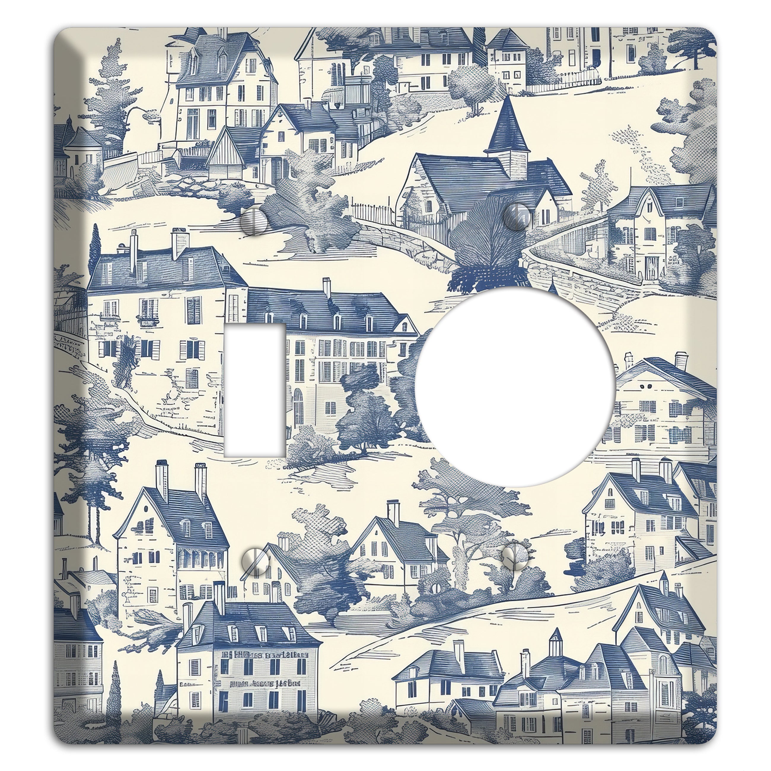 Village Chronicle Toggle / Receptacle Wallplate