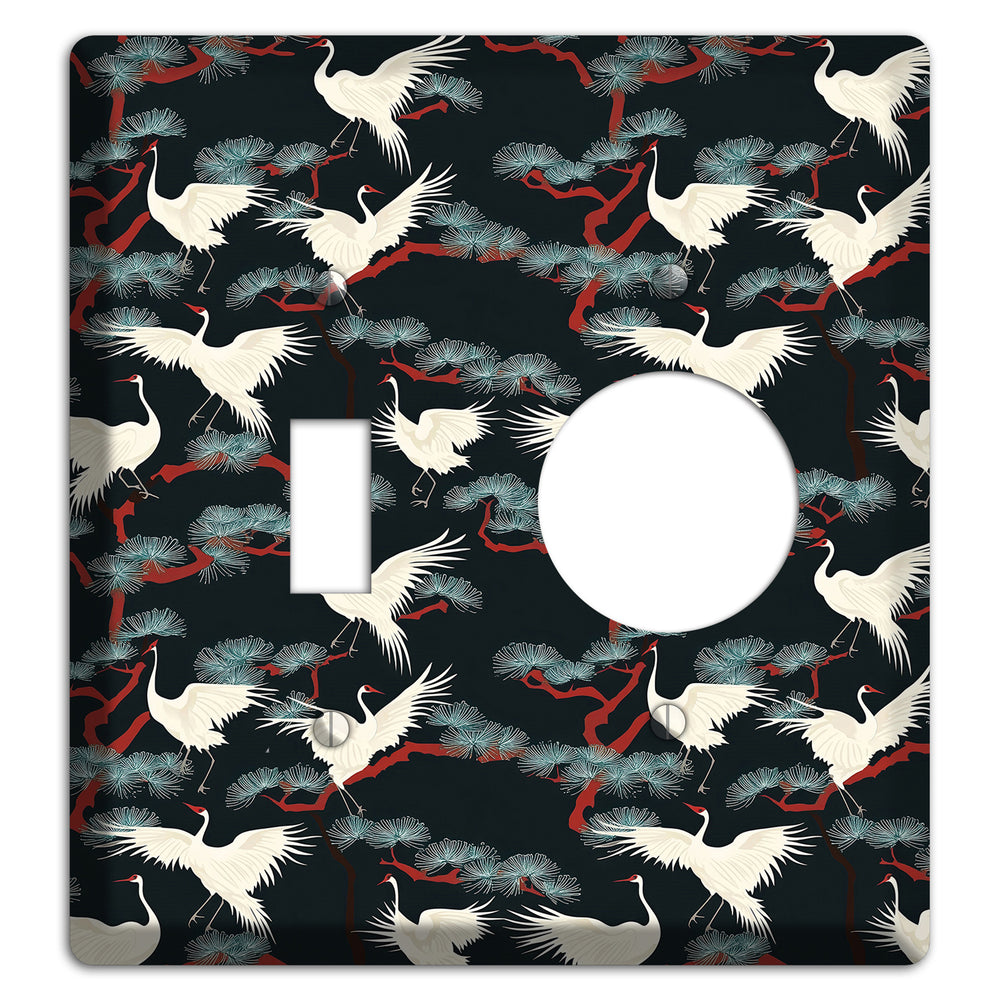 Obsidian Pine Vigil Toggle / Receptacle Wallplate
