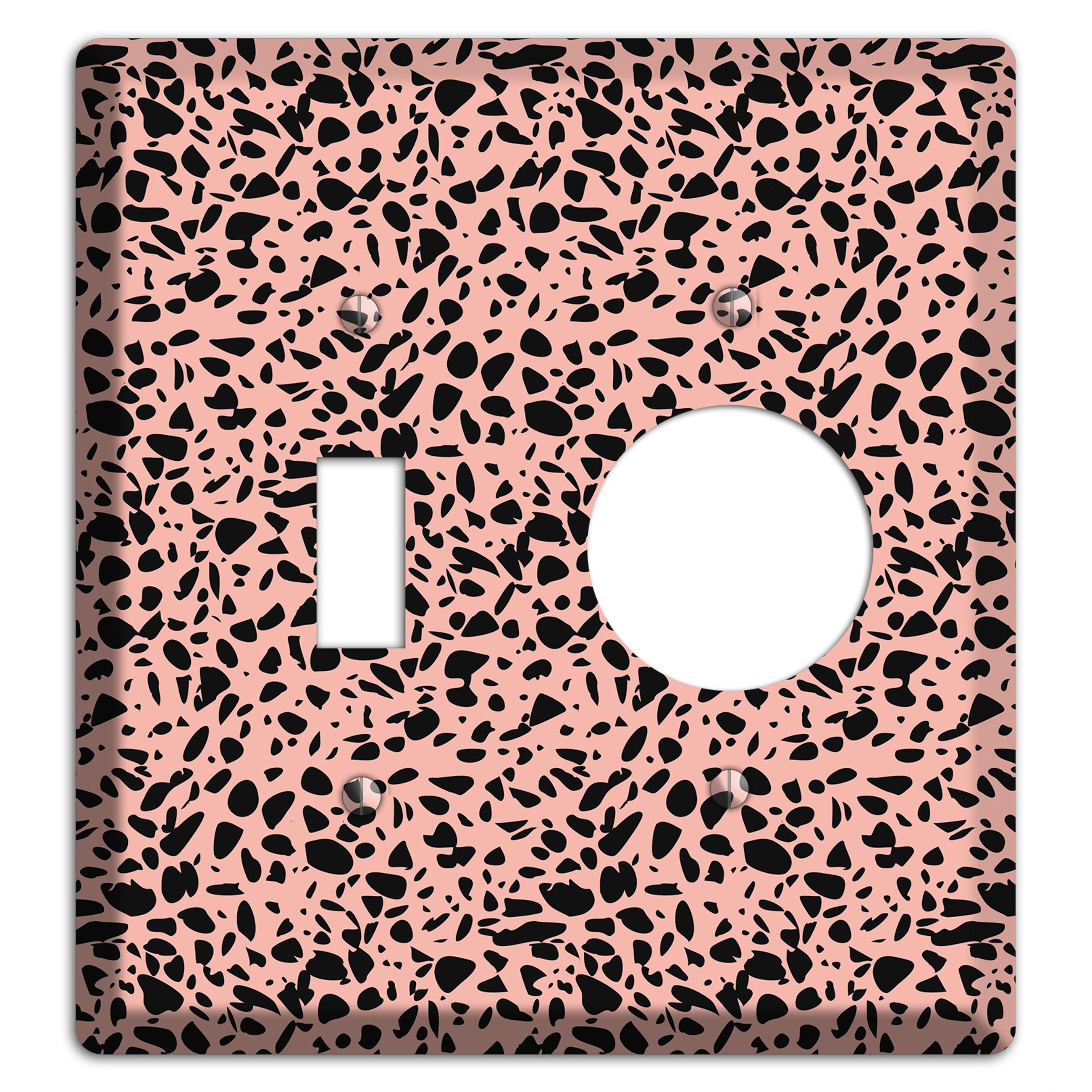 Blush Static Toggle / Receptacle Wallplate