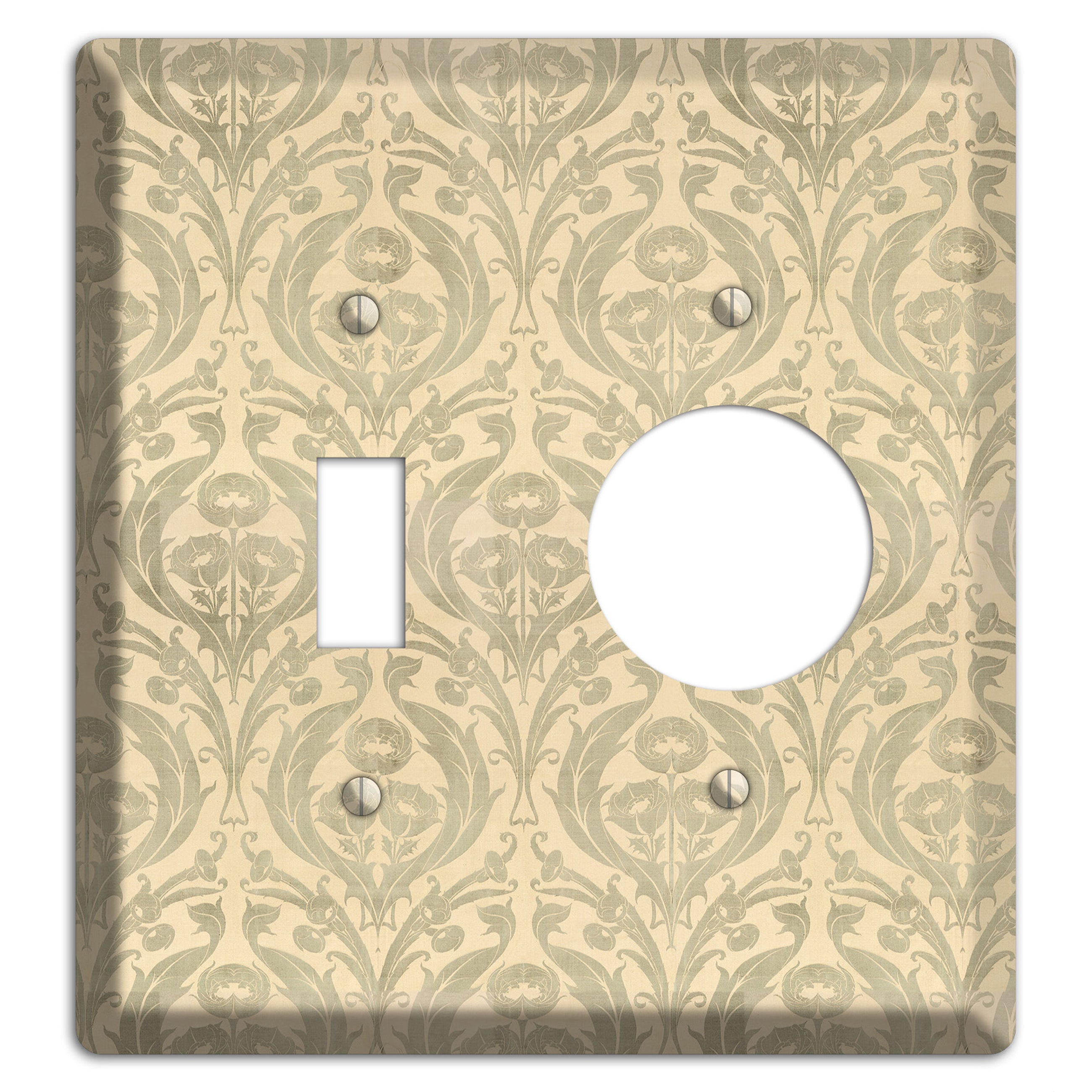 Whispered Thistle Toggle / Receptacle Wallplate