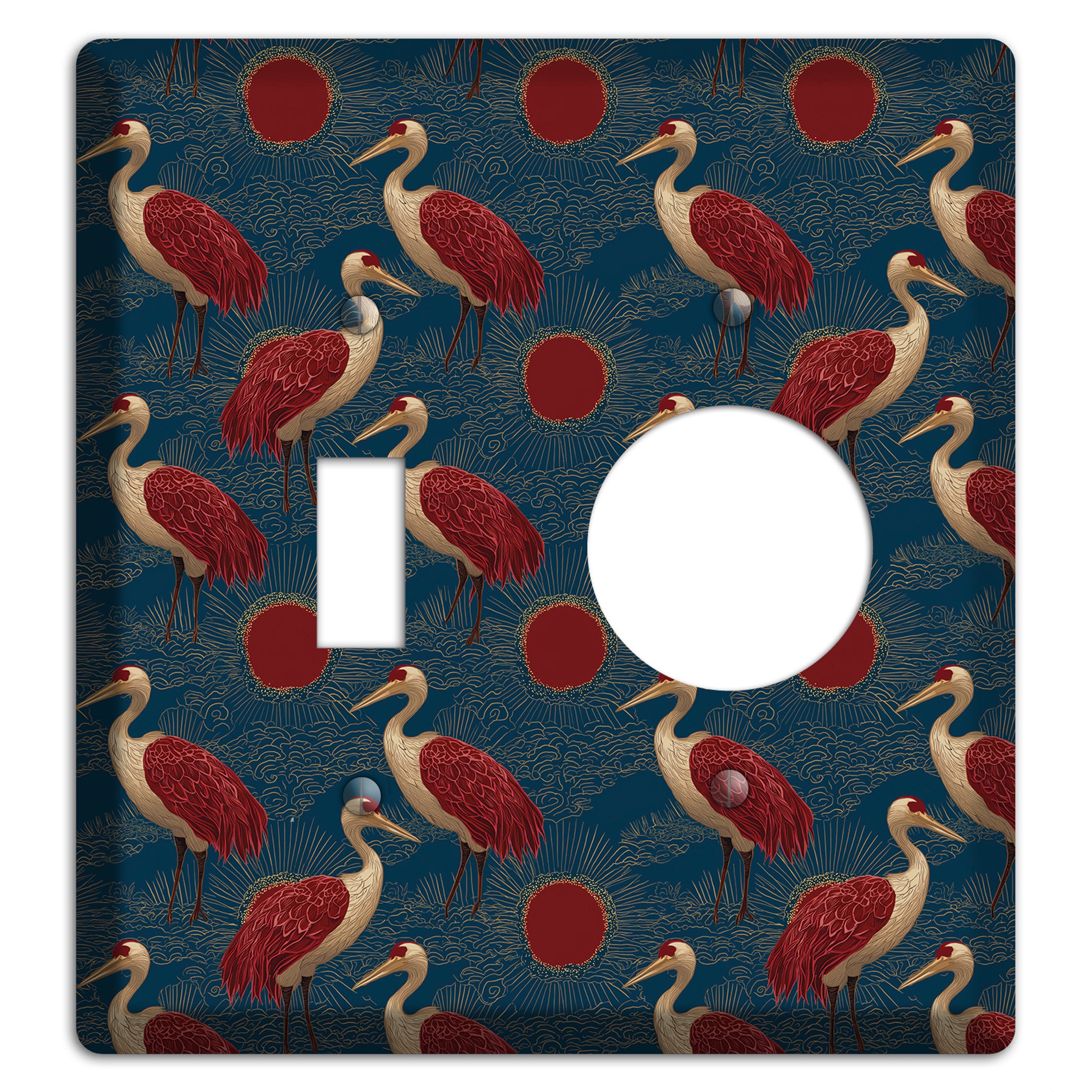 Indigo Sun Vigil Toggle / Receptacle Wallplate