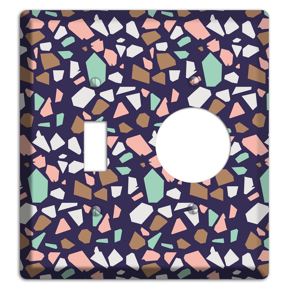 Midnight Mosaic Toggle / Receptacle Wallplate